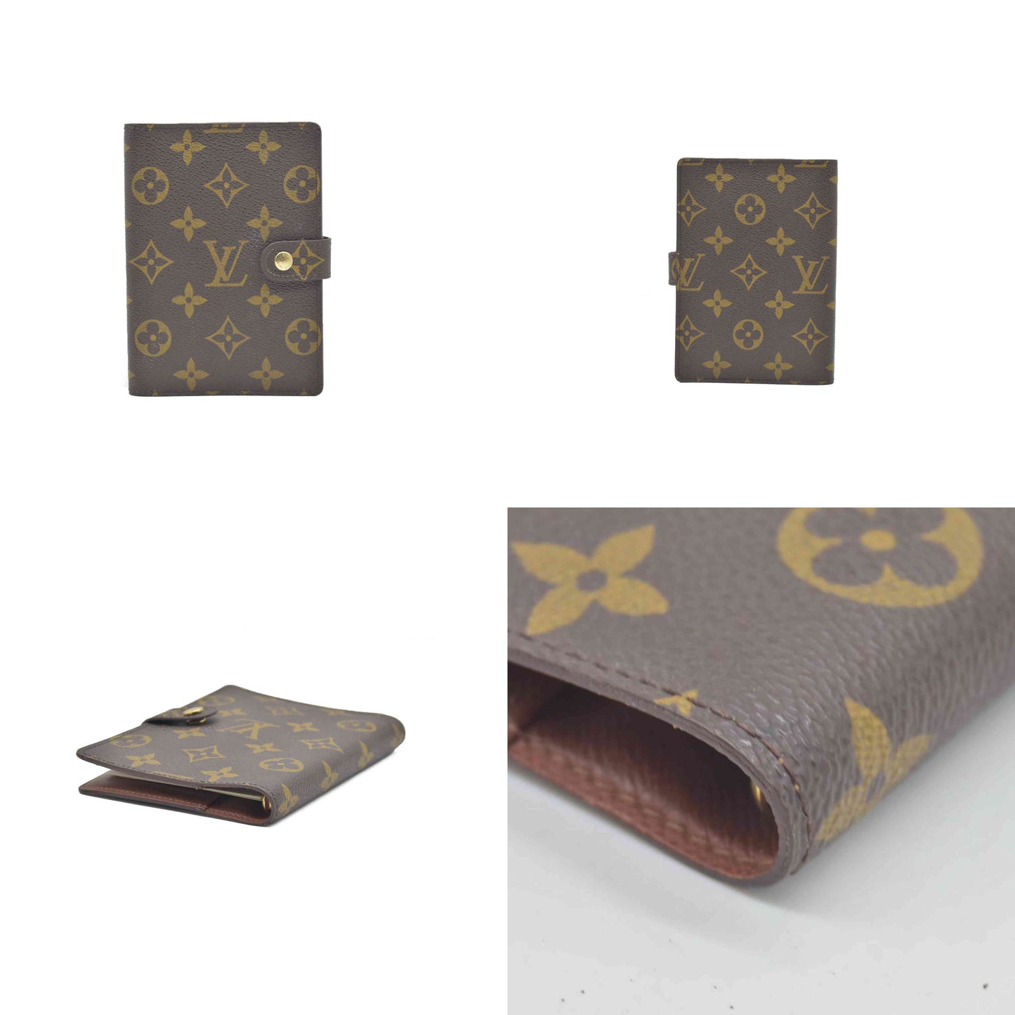 $505 2000 LOUIS VUITTON Monogram  Agenda PM Day Planner Notebook Cover SP1020
