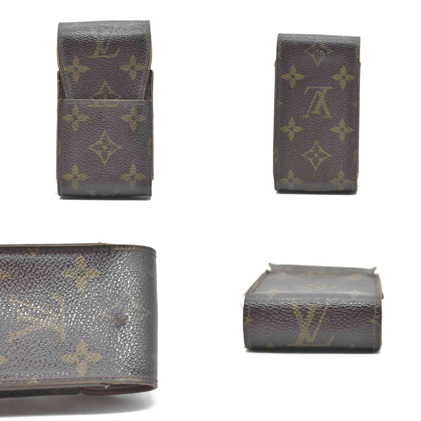 $295 Louis Vuitton Vintage Smoke Case Monogram CT0025 2005 CONSIGNMENT