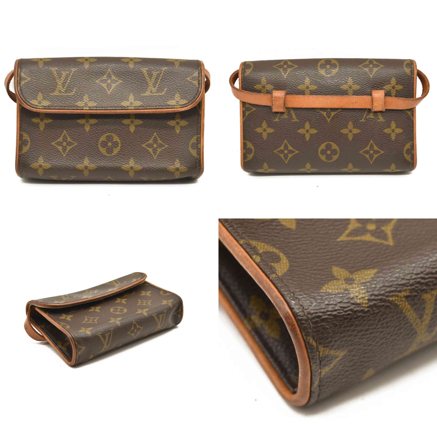 LOUIS VUITTON Monogram Pochette Florentine Belt Bag FL0053
