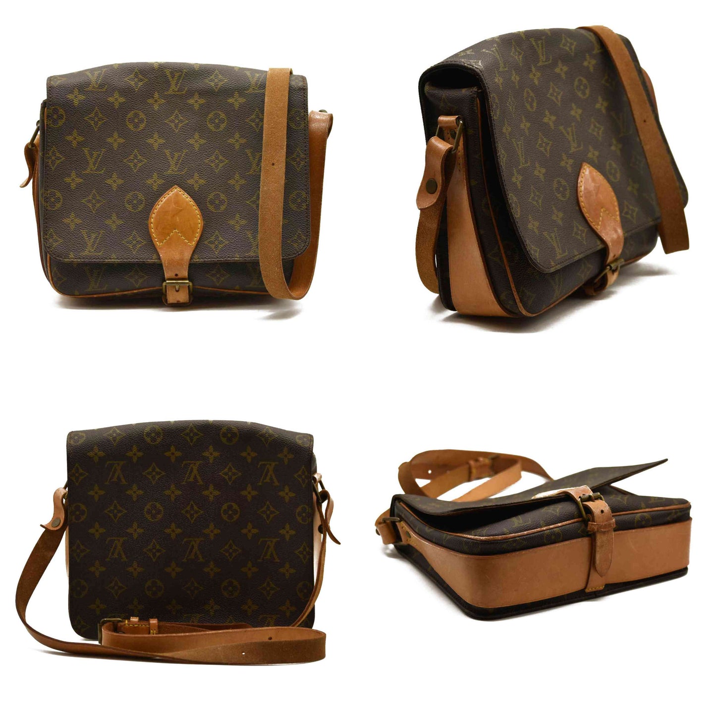 LOUIS VUITTON Monogram Cartouchiere 26 843