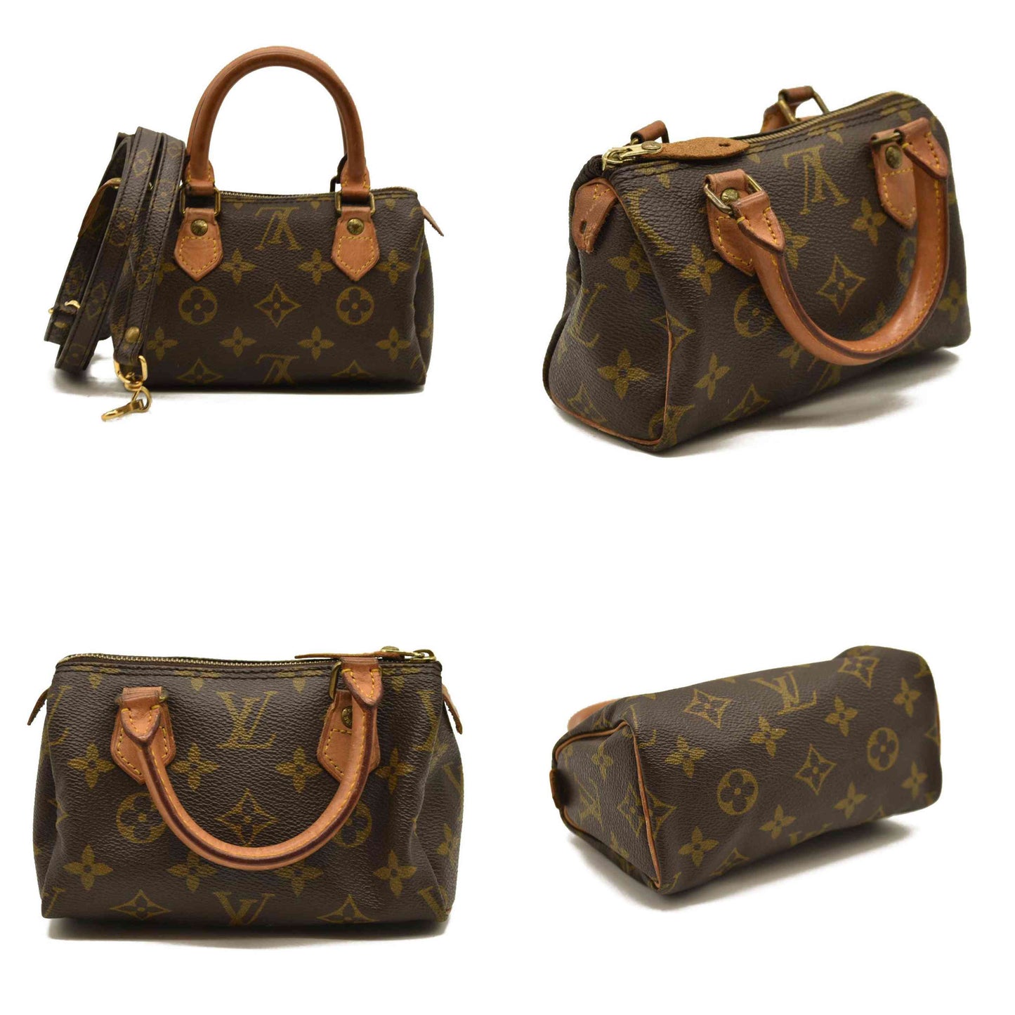 Louis Vuitton  Monogram Mini Sac HL Speedy