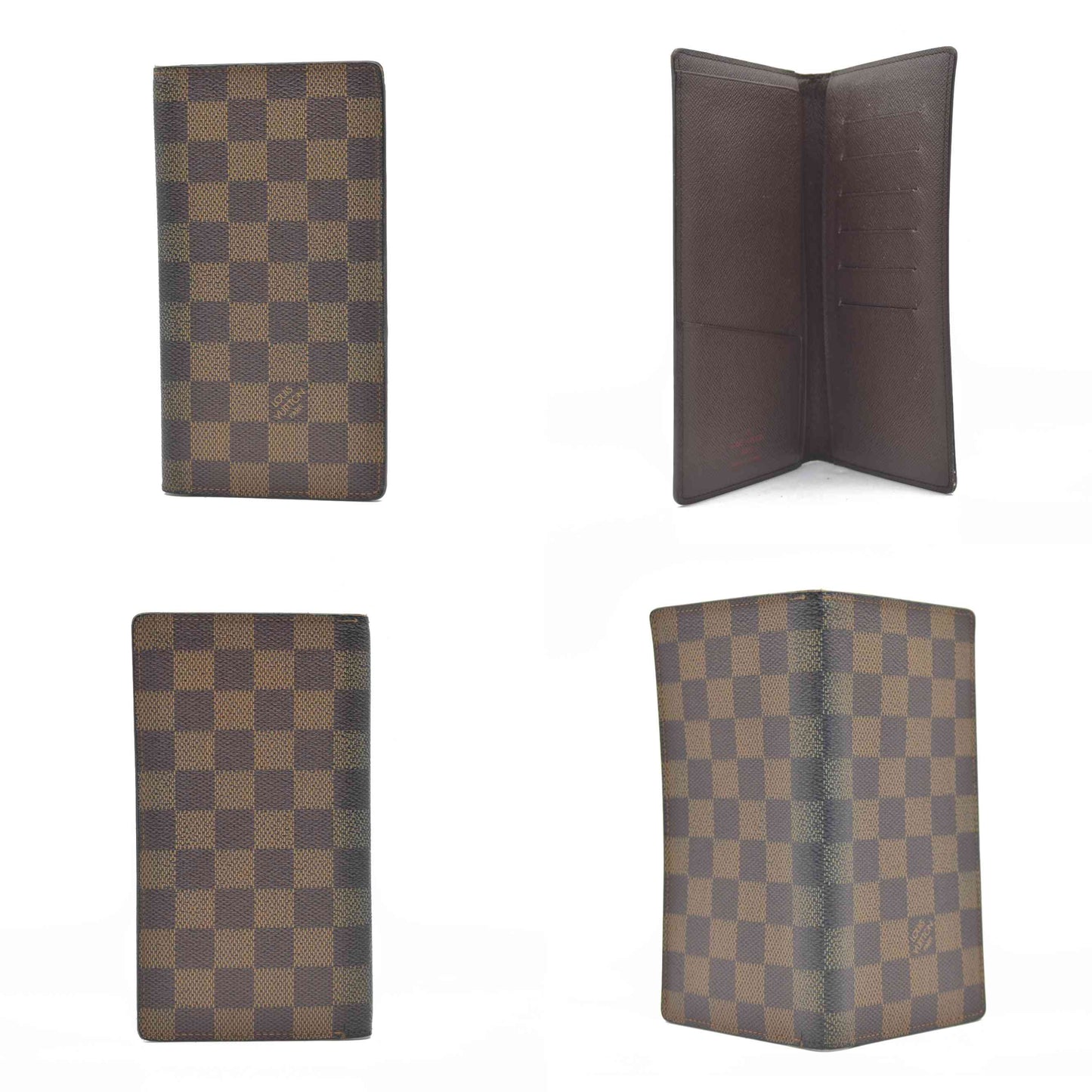 CONSIGNMENT AUCTION $405 Auction Louis Vuitton Damier Ebene Pocket Agenda Cover CONSIGNMENT