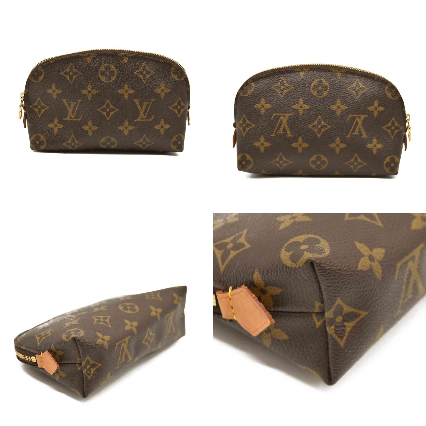 LOUIS VUITTON Monogram Cosmetic Pouch CA002