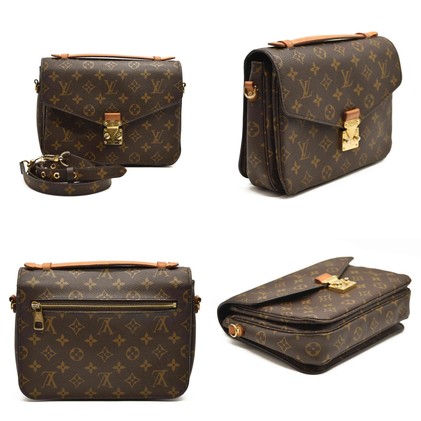 LOUIS VUITTON  Monogram Pochette Metis SR1157