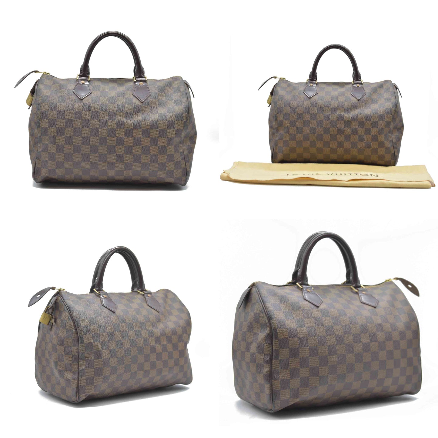 LOUIS VUITTON Damier Ebene Speedy 30 SD3059