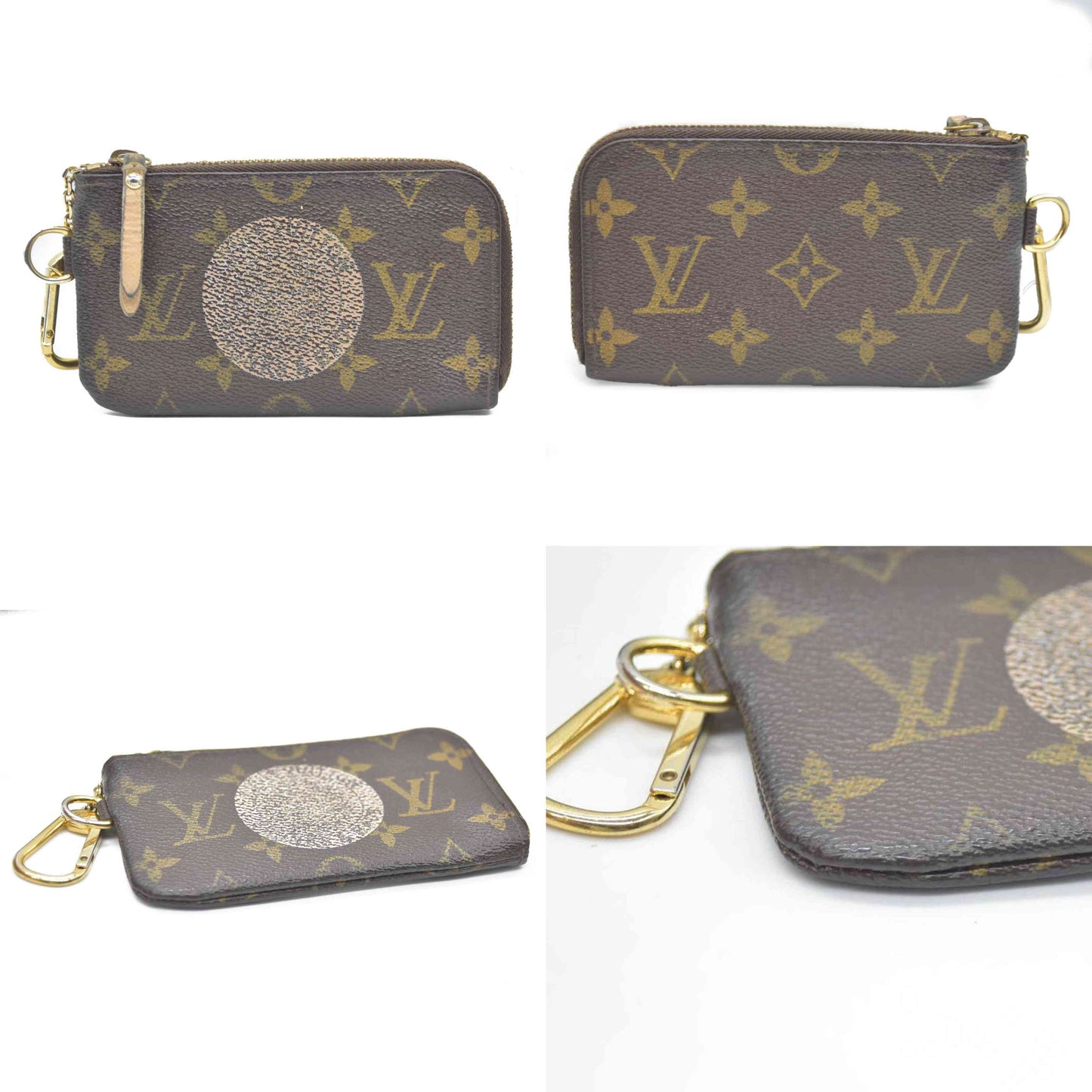 Louis Vuitton Monogram T&B Pochette Cles Complice Wallet Coin Purse CT4057
