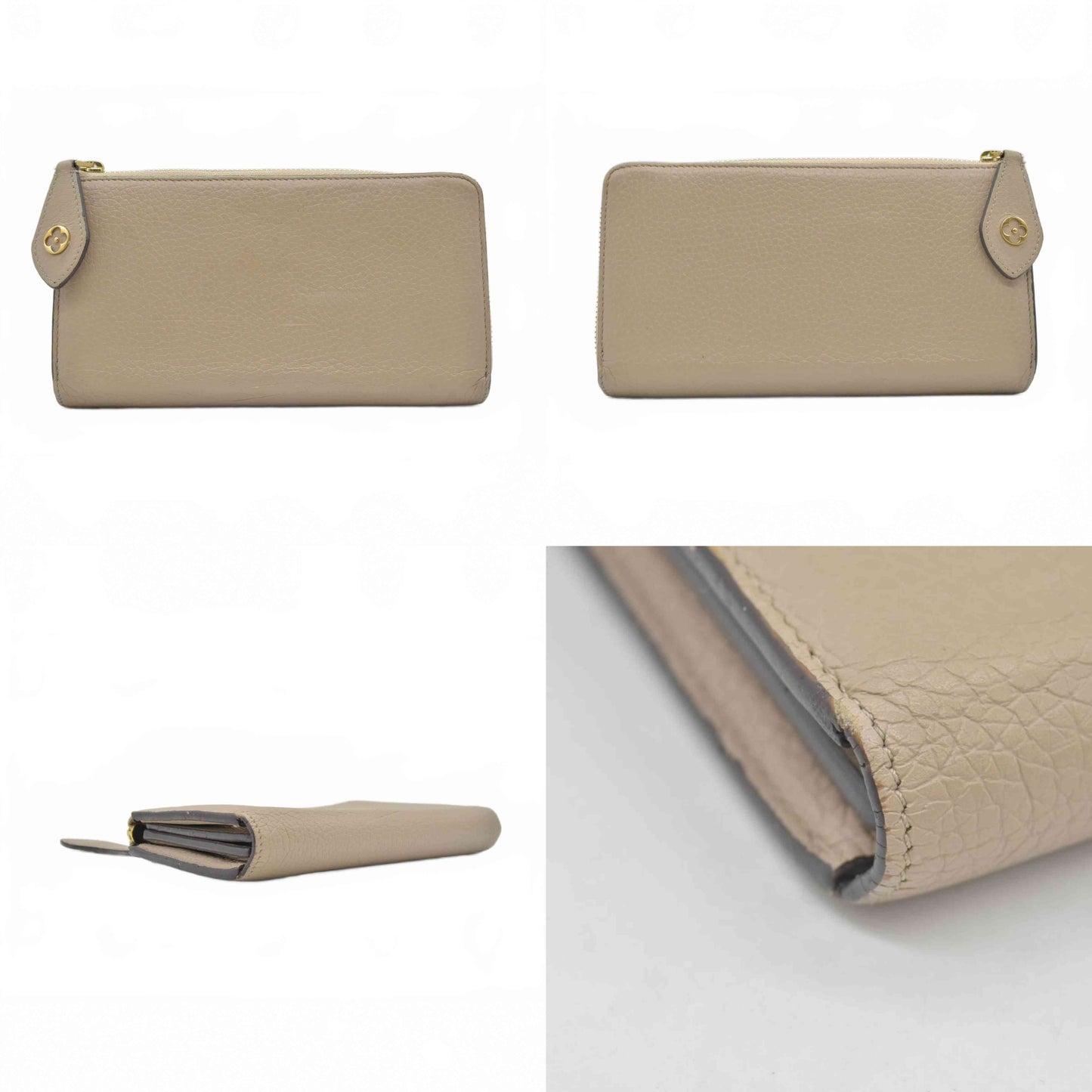 $1410 2019 Louis Vuitton Taurillon Comete Wallet Galet CONSIGNMENT MI1119