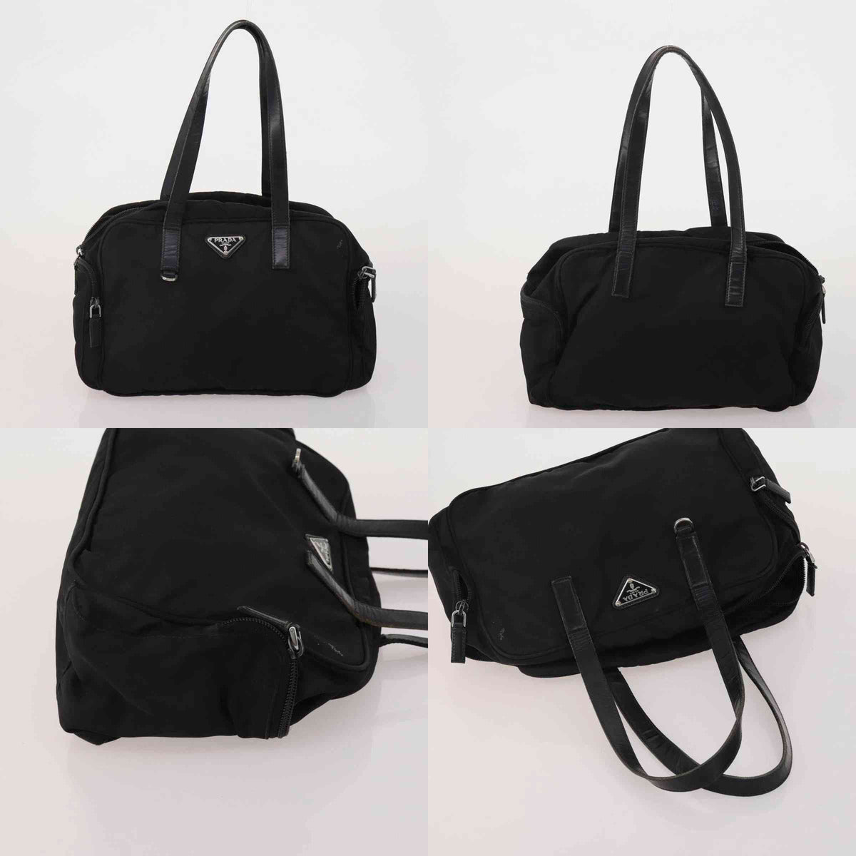 $1100 Prada Tessuto Nylon Top Handle Bag Giveaway 10021051