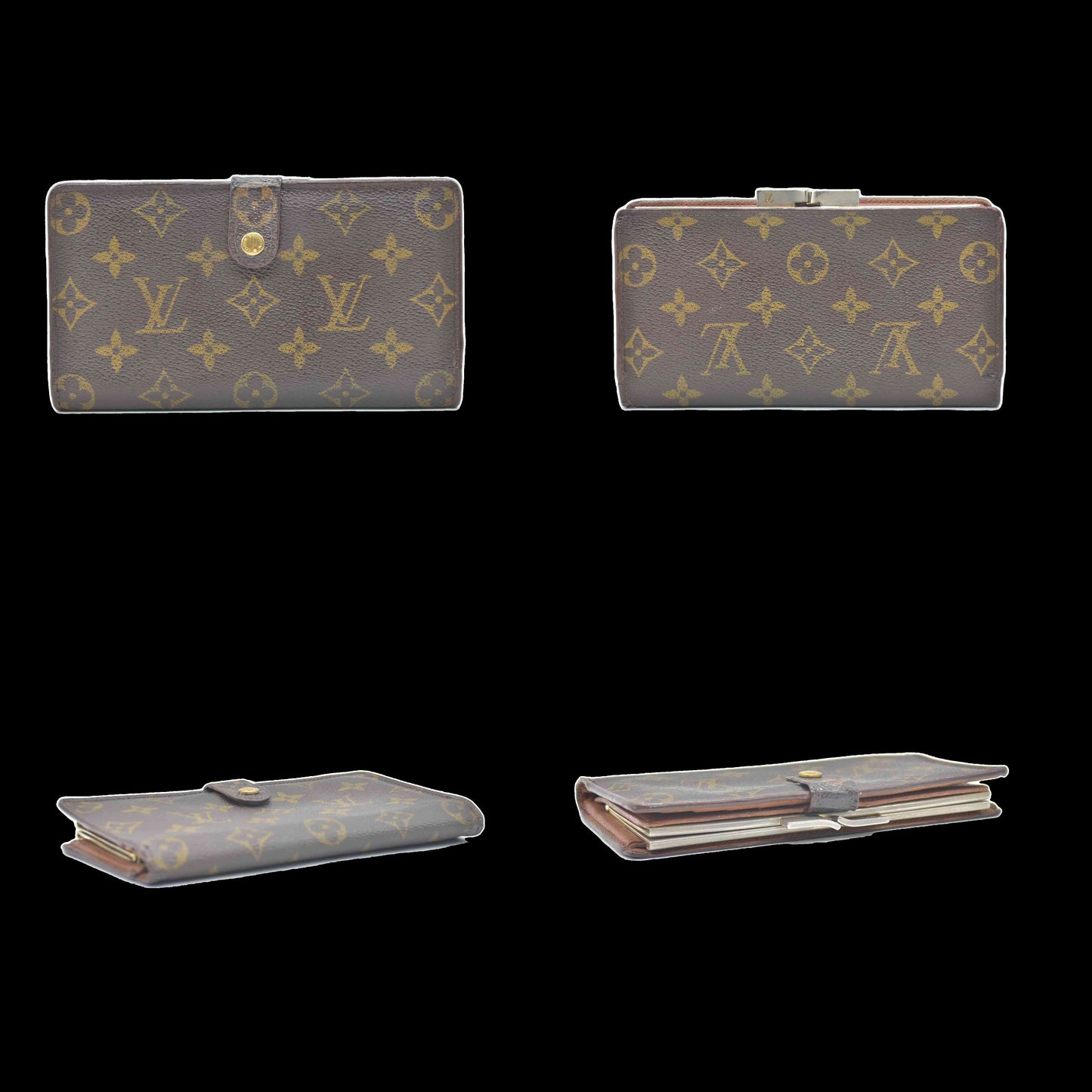 Louis Vuitton  Vintage Monogram Viennois Wallet SD0999 CONSIGNMENT