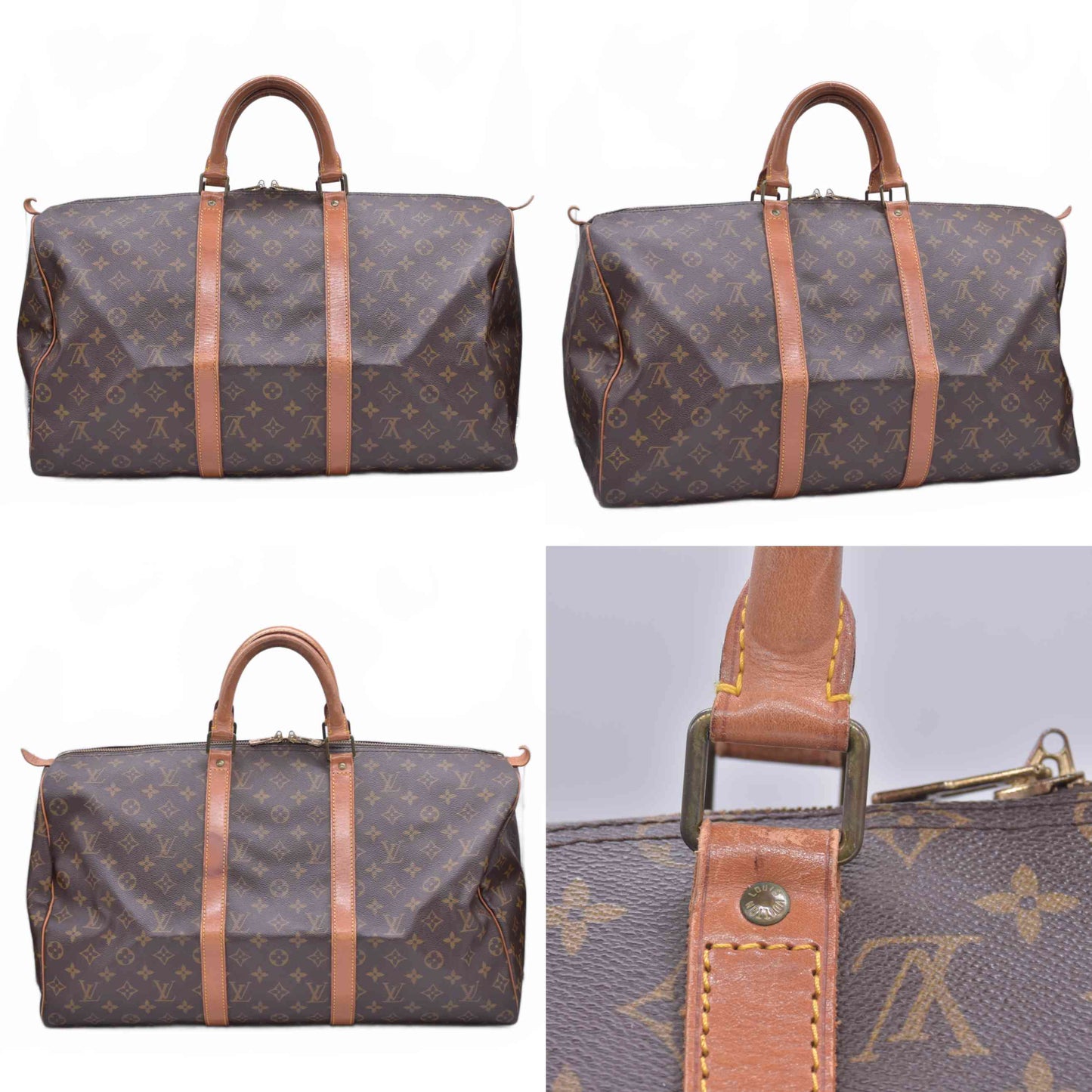 $1440 1988 Louis Vuitton Monogram Keepall 50 VI882