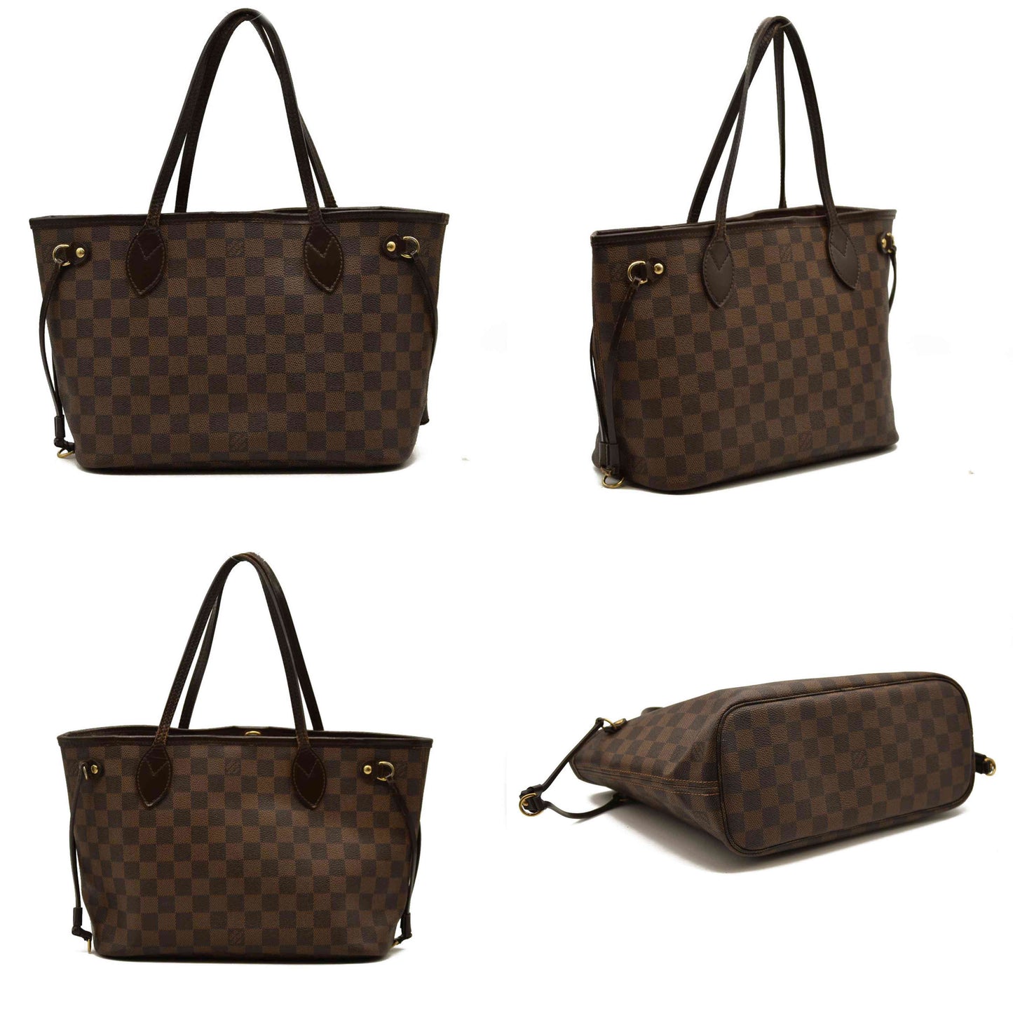 Louis Vuitton  Damier Ebene Neverfull PM VI4160