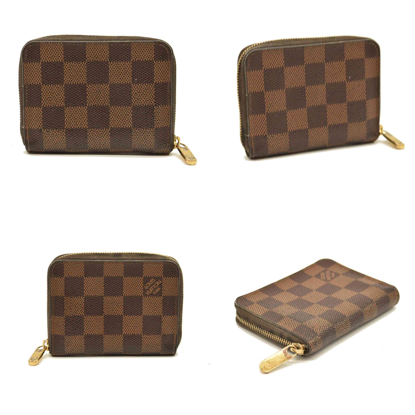 Louis Vuitton  Damier Ebene Zippy Coin Purse SN5210