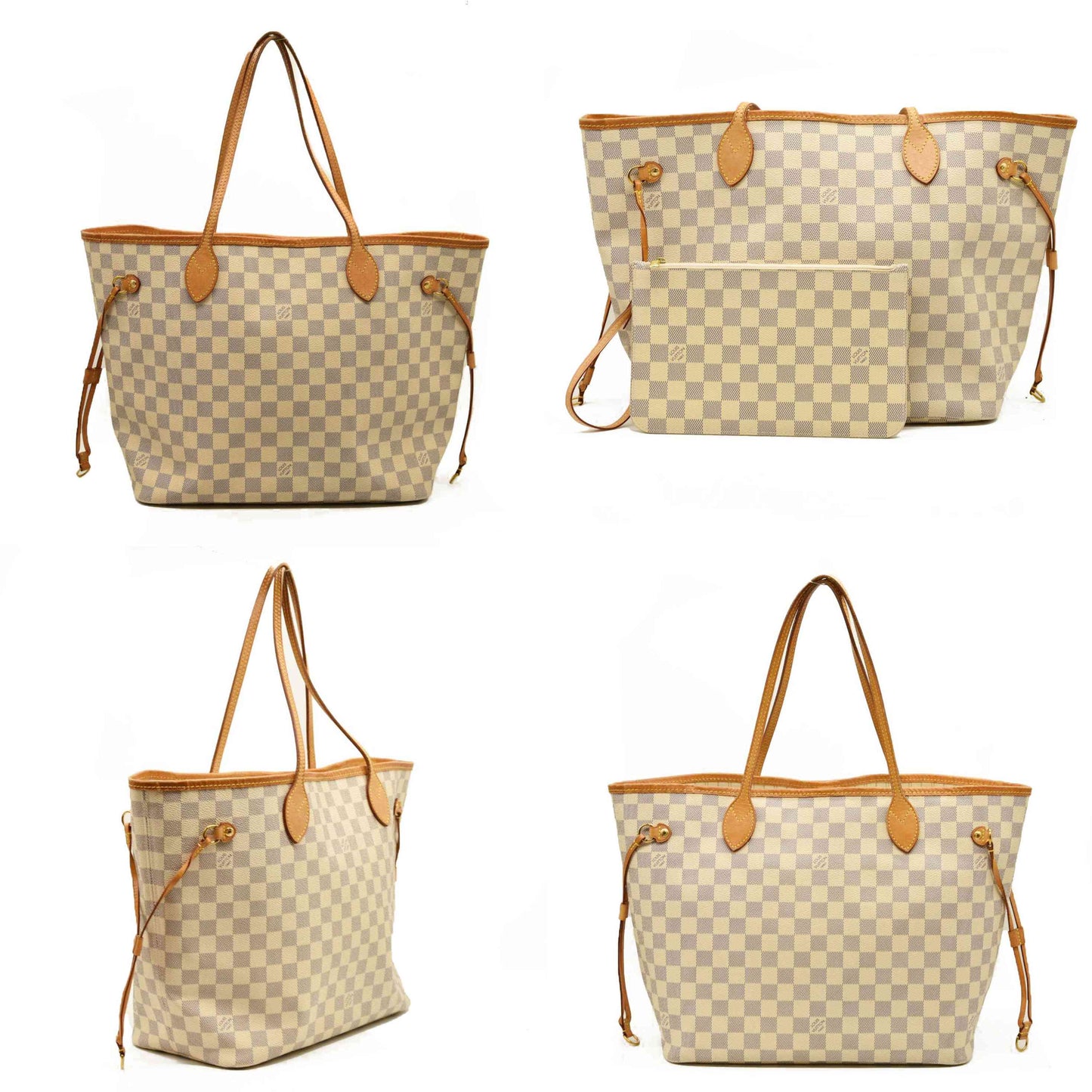 Louis Vuitton  Damier Azur Neverfull MM AR0168