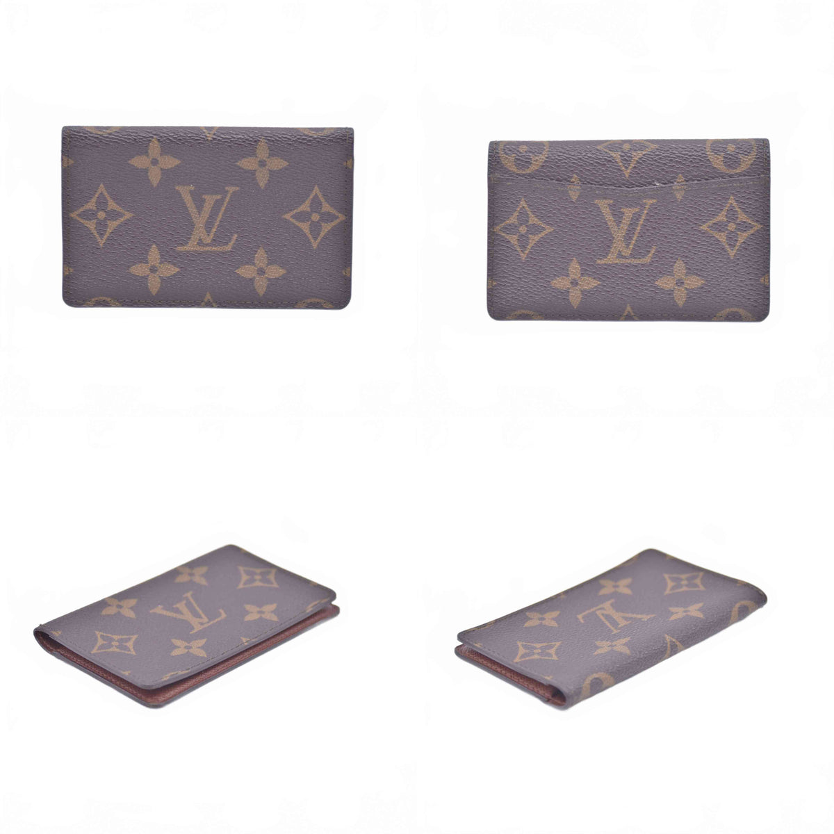 $395 1992 Louis Vuitton Bifold Slim Card Holder RA0982 10020991