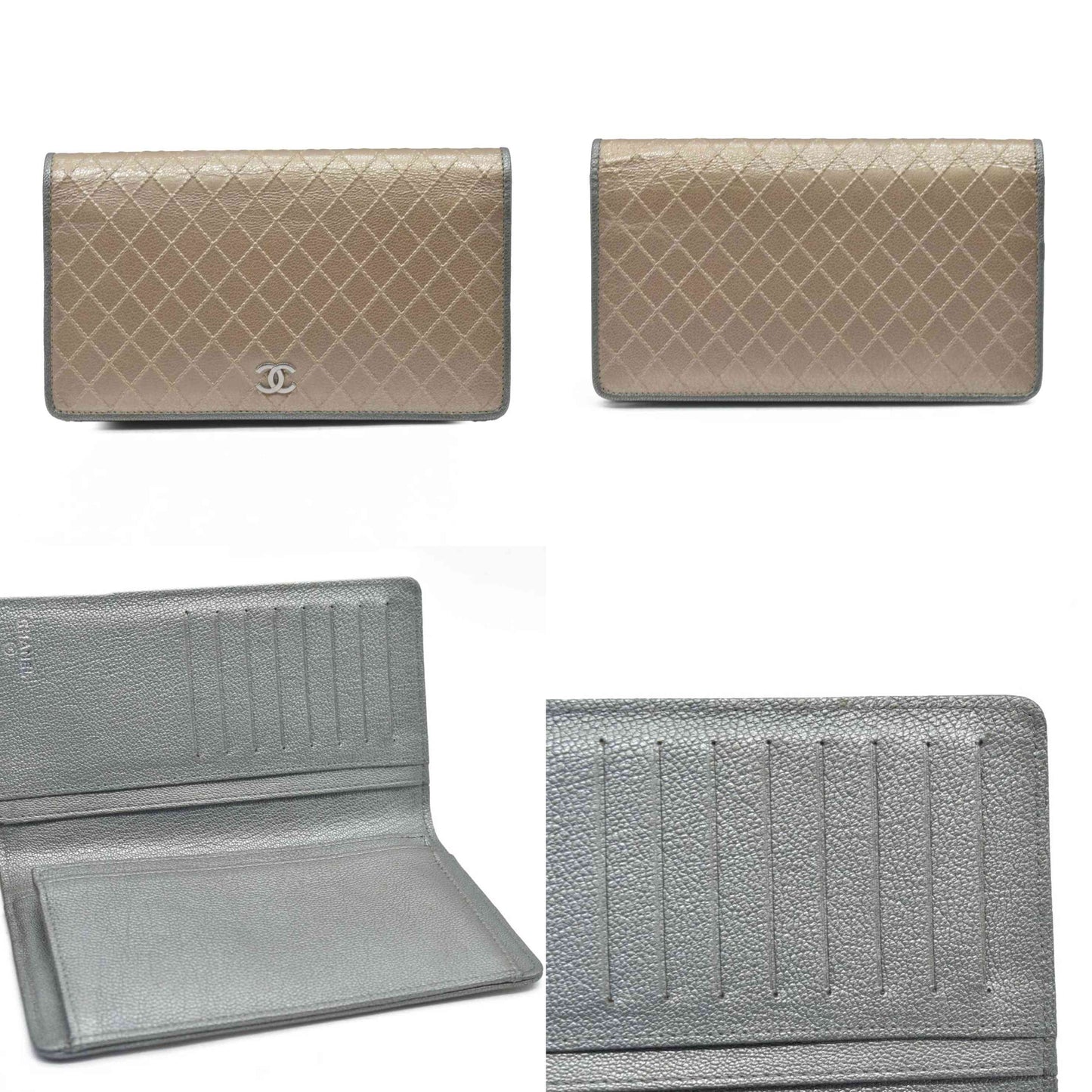 Chanel 2006-2008 Interlocking CC Logo Bifold Wallet