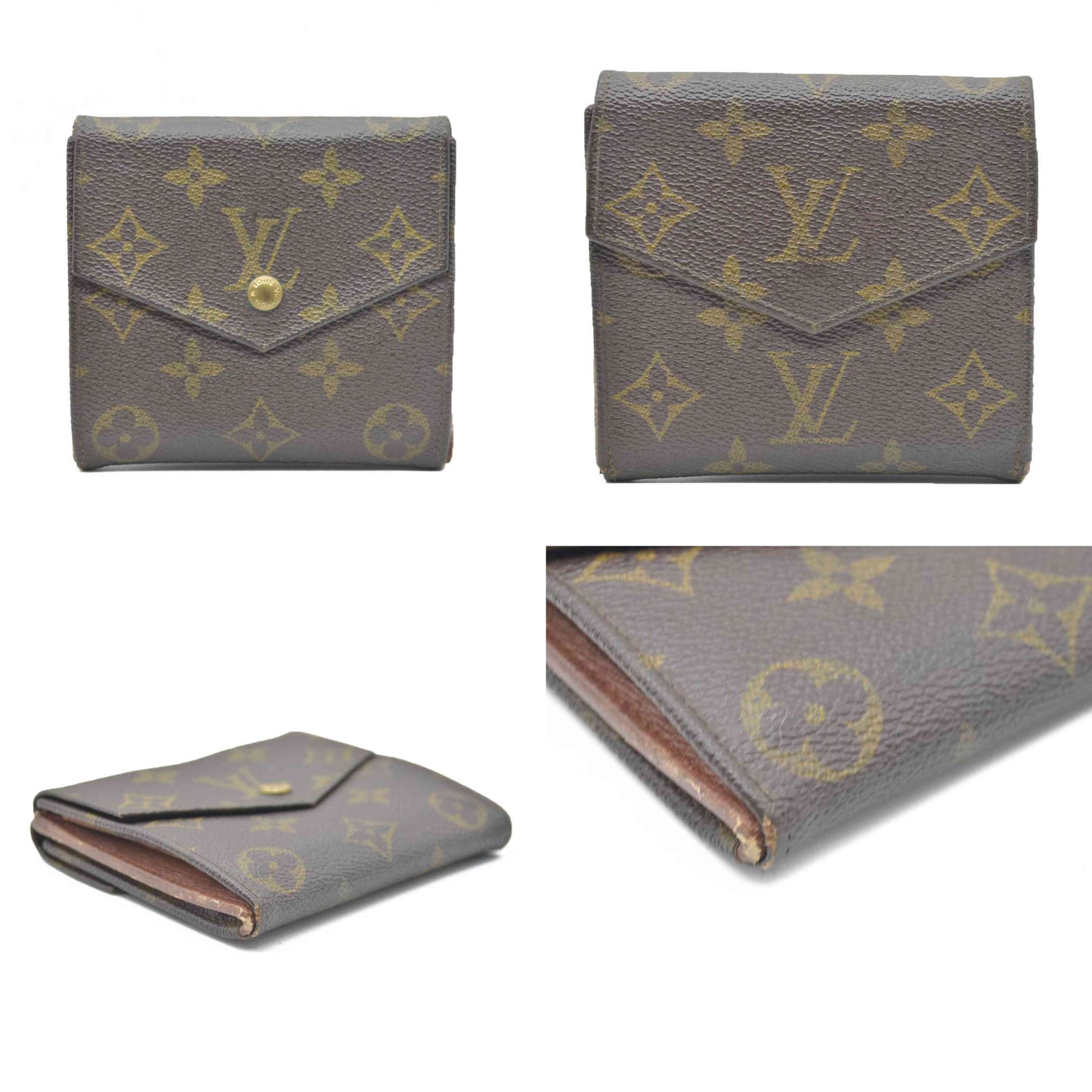 Louis Vuitton Monogram Portefeiulle Elise Trifold Wallet AN1901