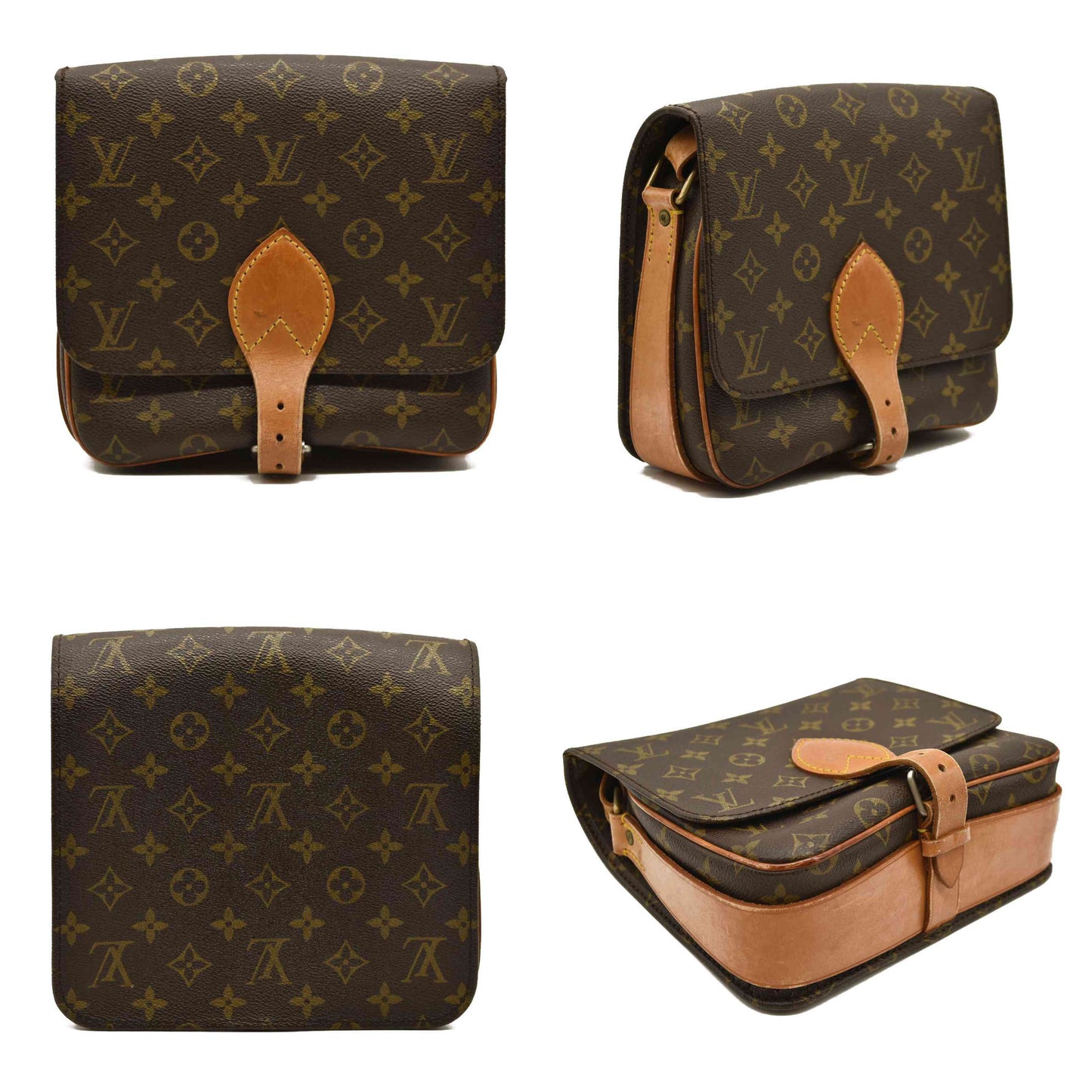 LOUIS VUITTON Monogram Cartouchiere 22  832