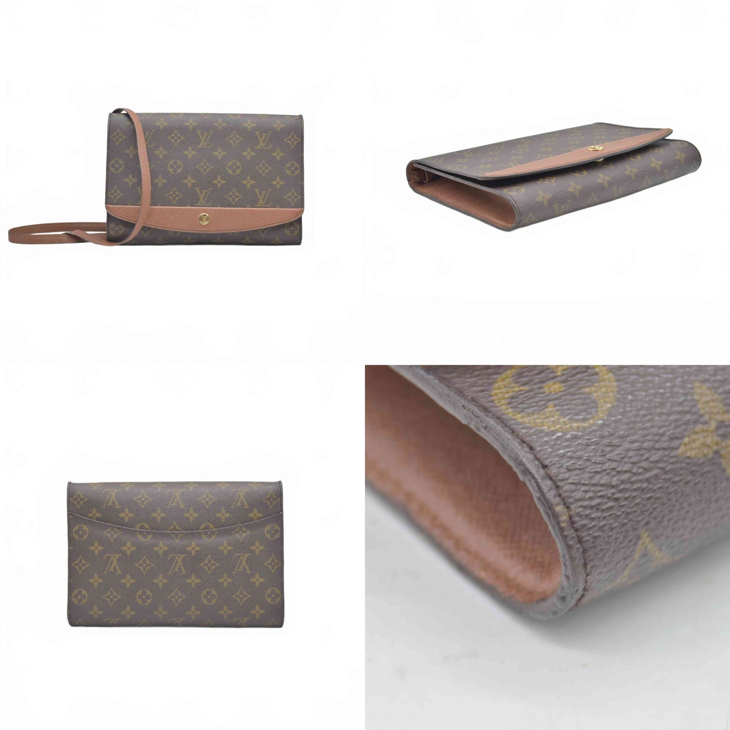 Louis Vuitton Vintage Monogram Pochette Bordeaux shoulder bag CONSIGNMENT