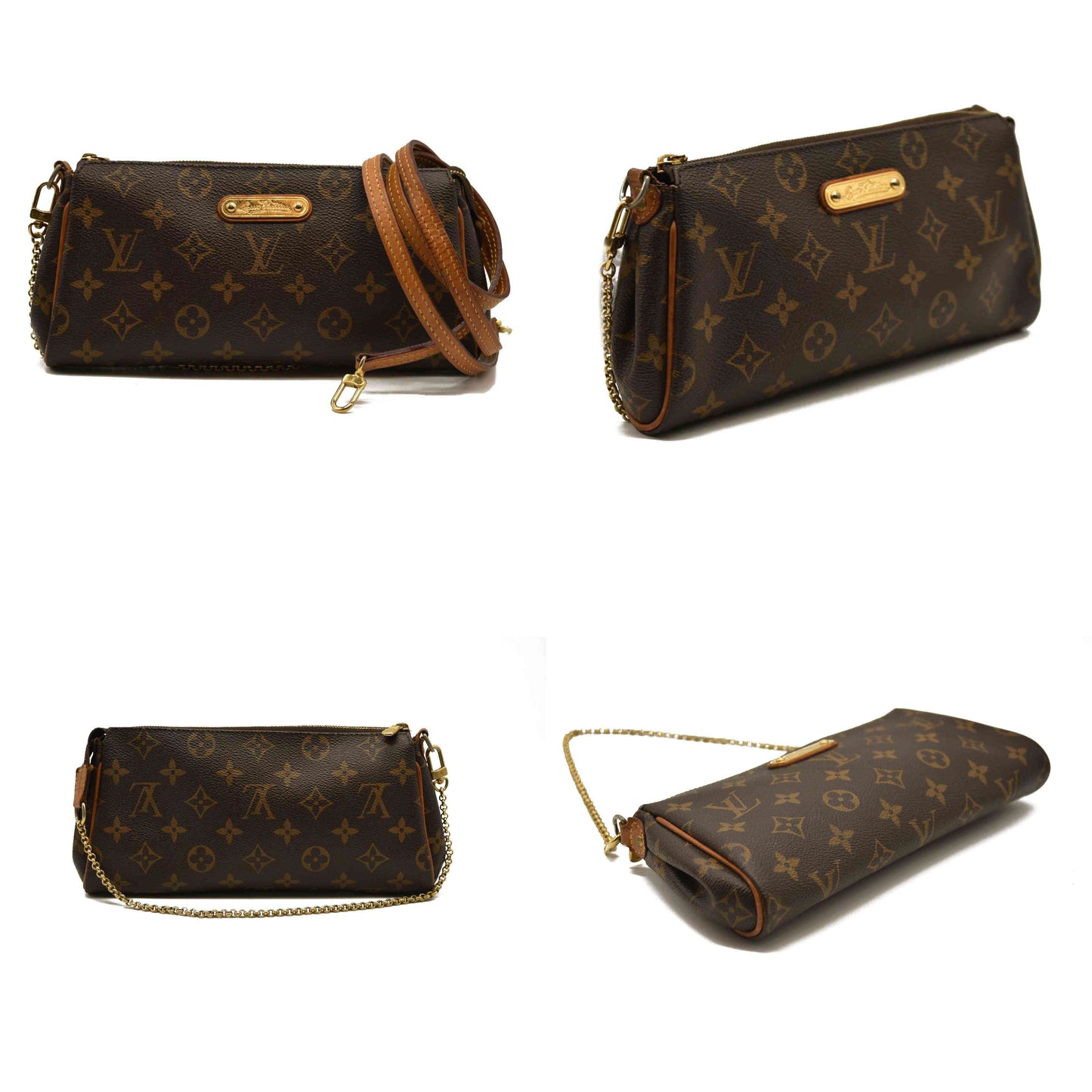 LOUIS VUITTON  Monogram Eva Clutch MB0795