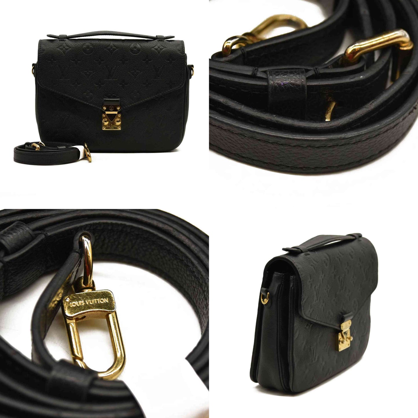 Louis Vuitton  Empreinte Pochette Metis Black