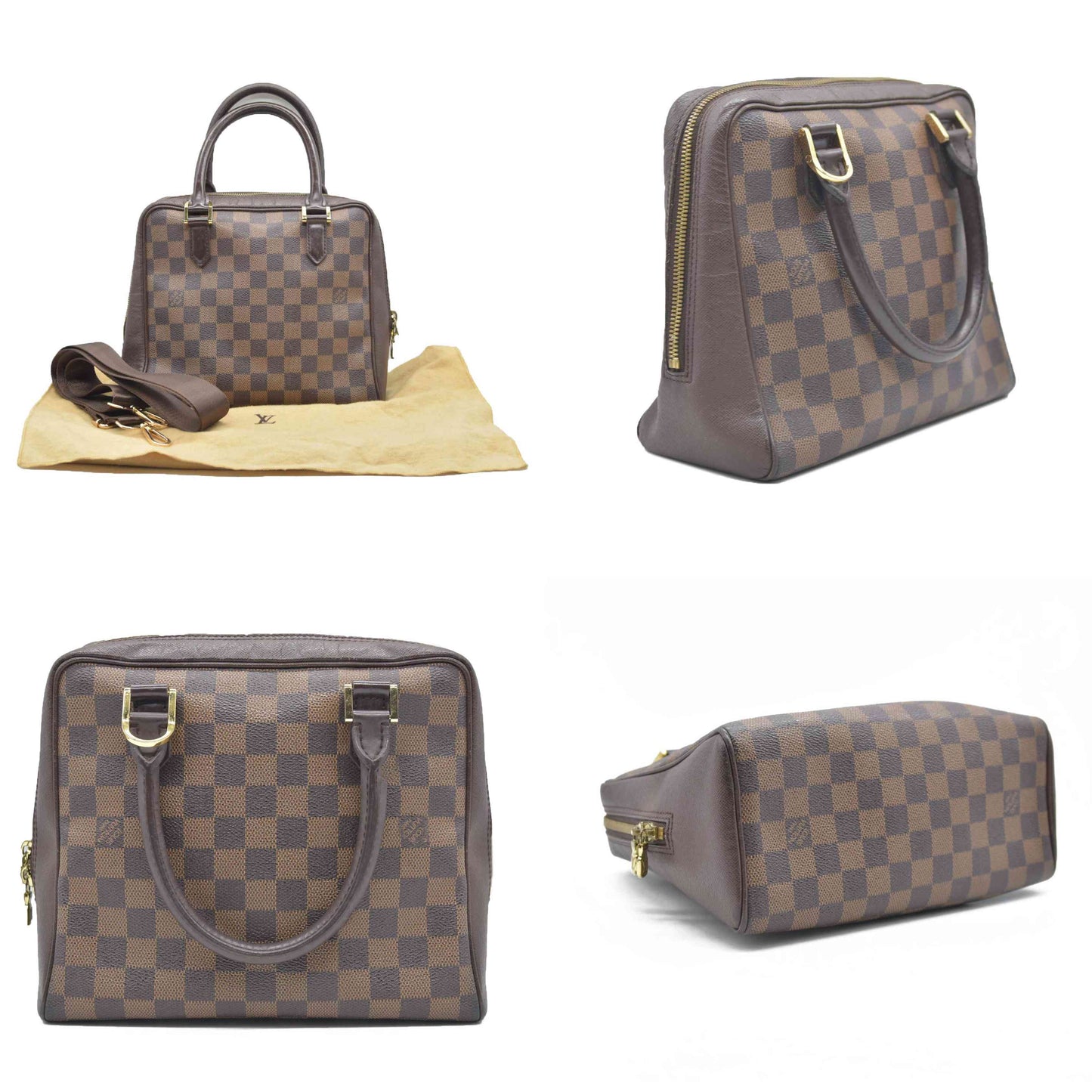 $1040 Louis Vuitton Damier Ebene Brera CONSIGNMENT