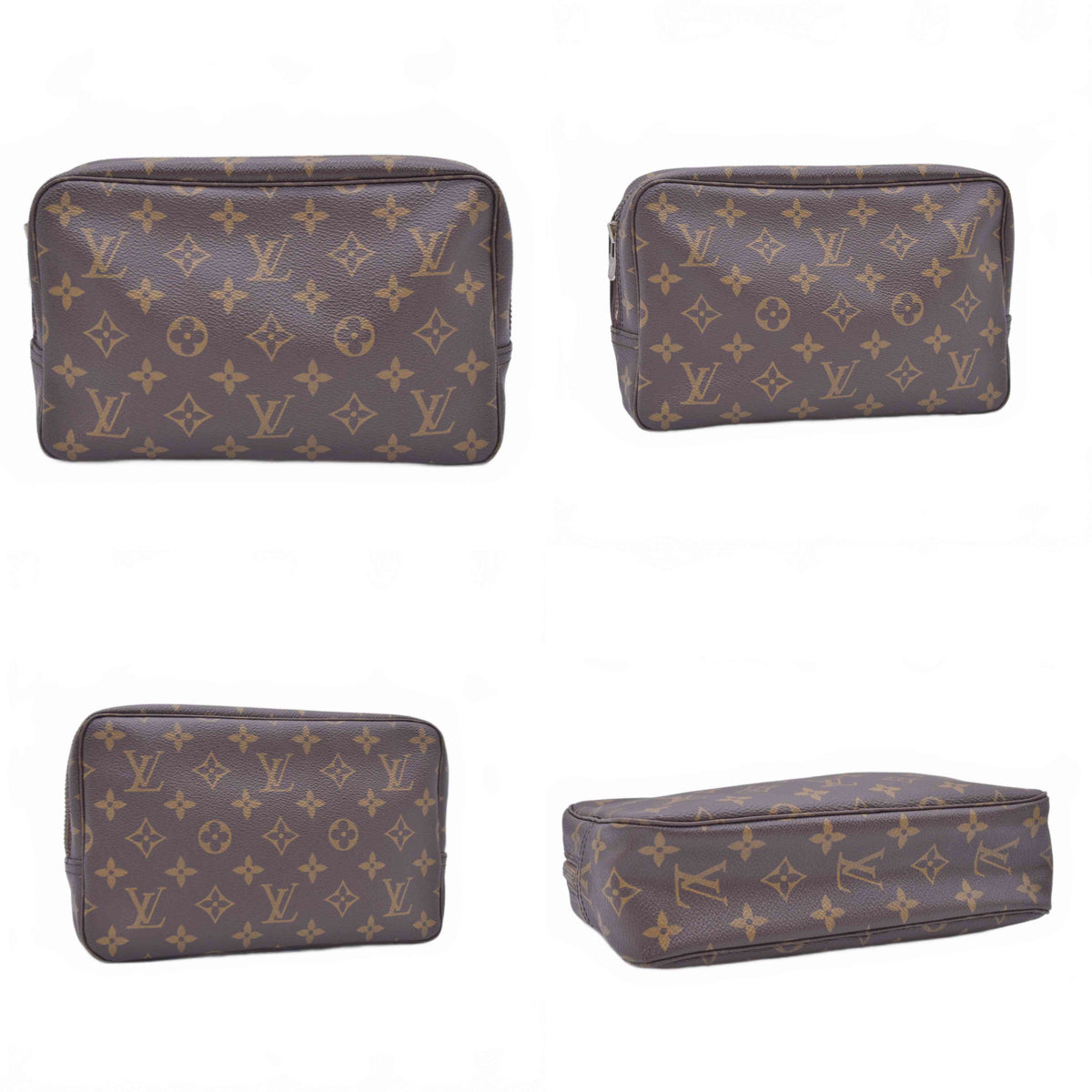 $600 Louis Vuitton Monogram Trousse Toilette 23 Cosmetics Pouch