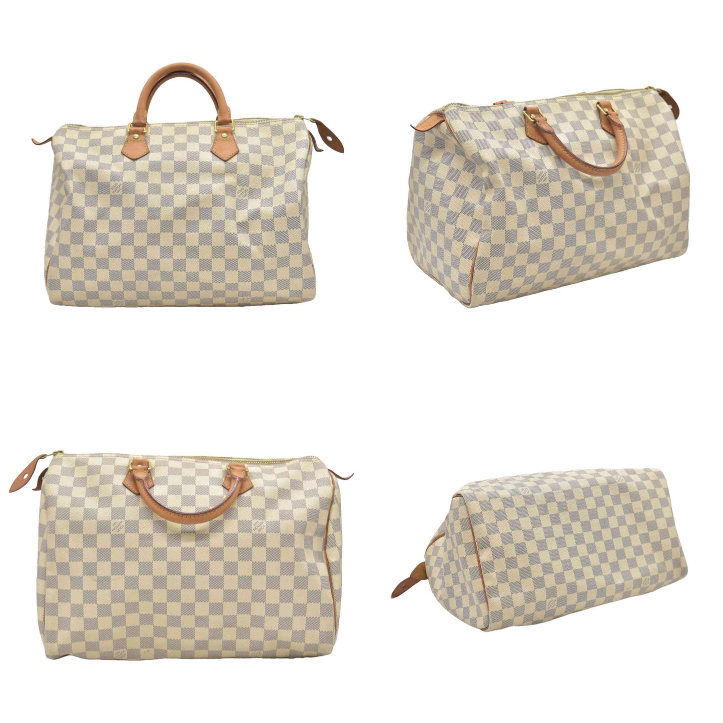 $1630 2012 Louis Vuitton Damier Azur Speedy 30 BA1192 CONSIGNMENT