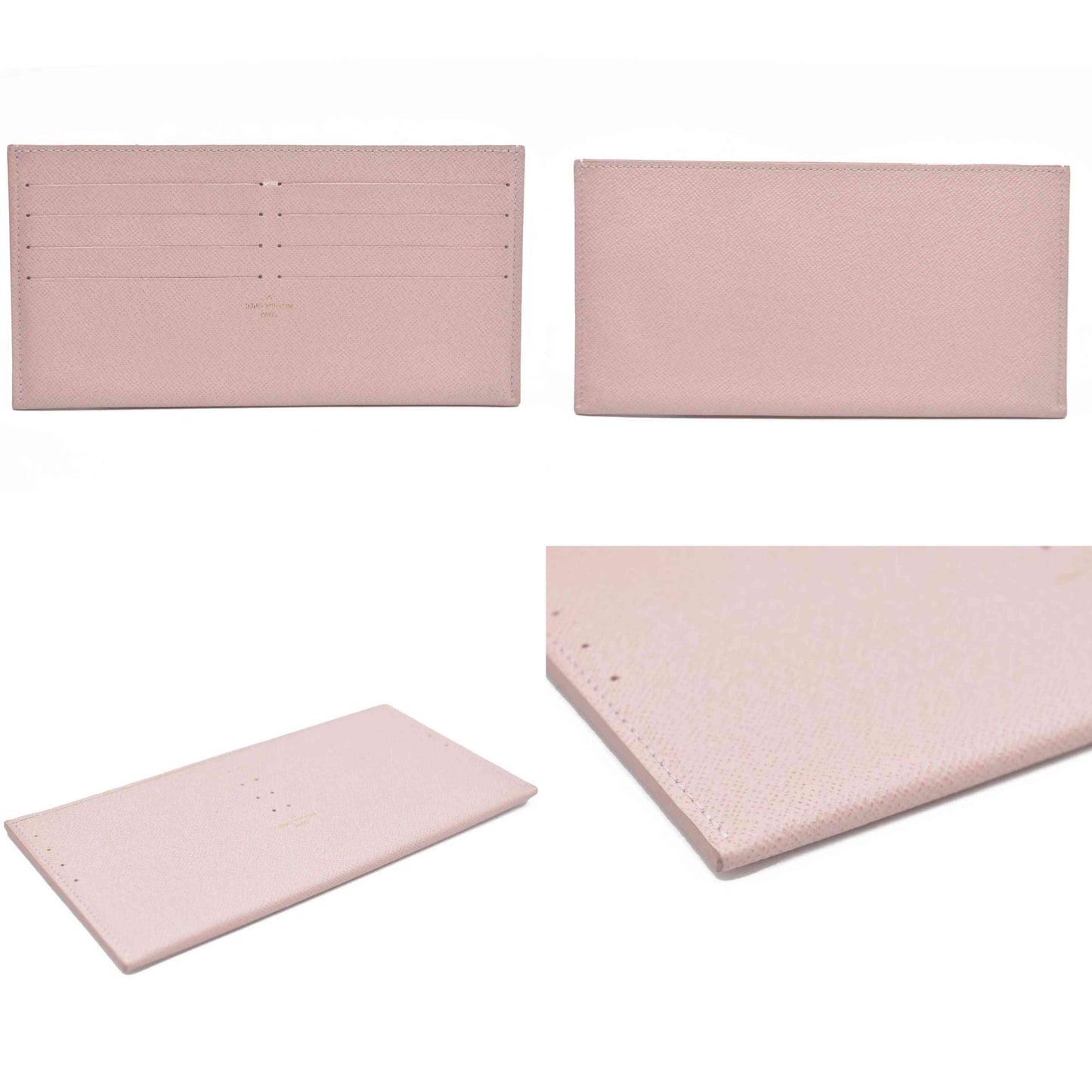 AUCTION $2350 Louis Vuitton  Monogram Valentine Dog Pochette Felicie Card holder insert