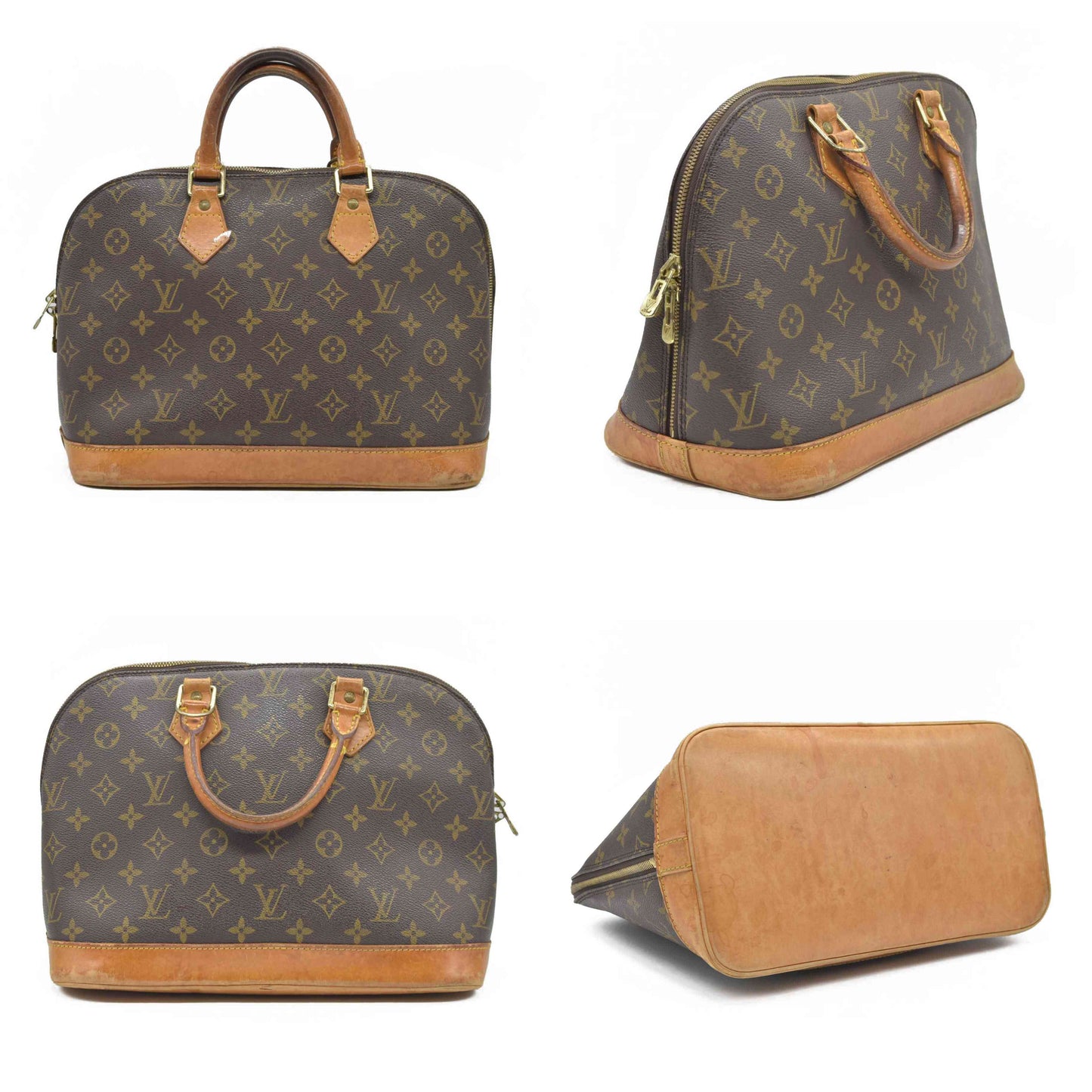 $2090 Louis Vuitton Monogram Alma PM FL1001 2001