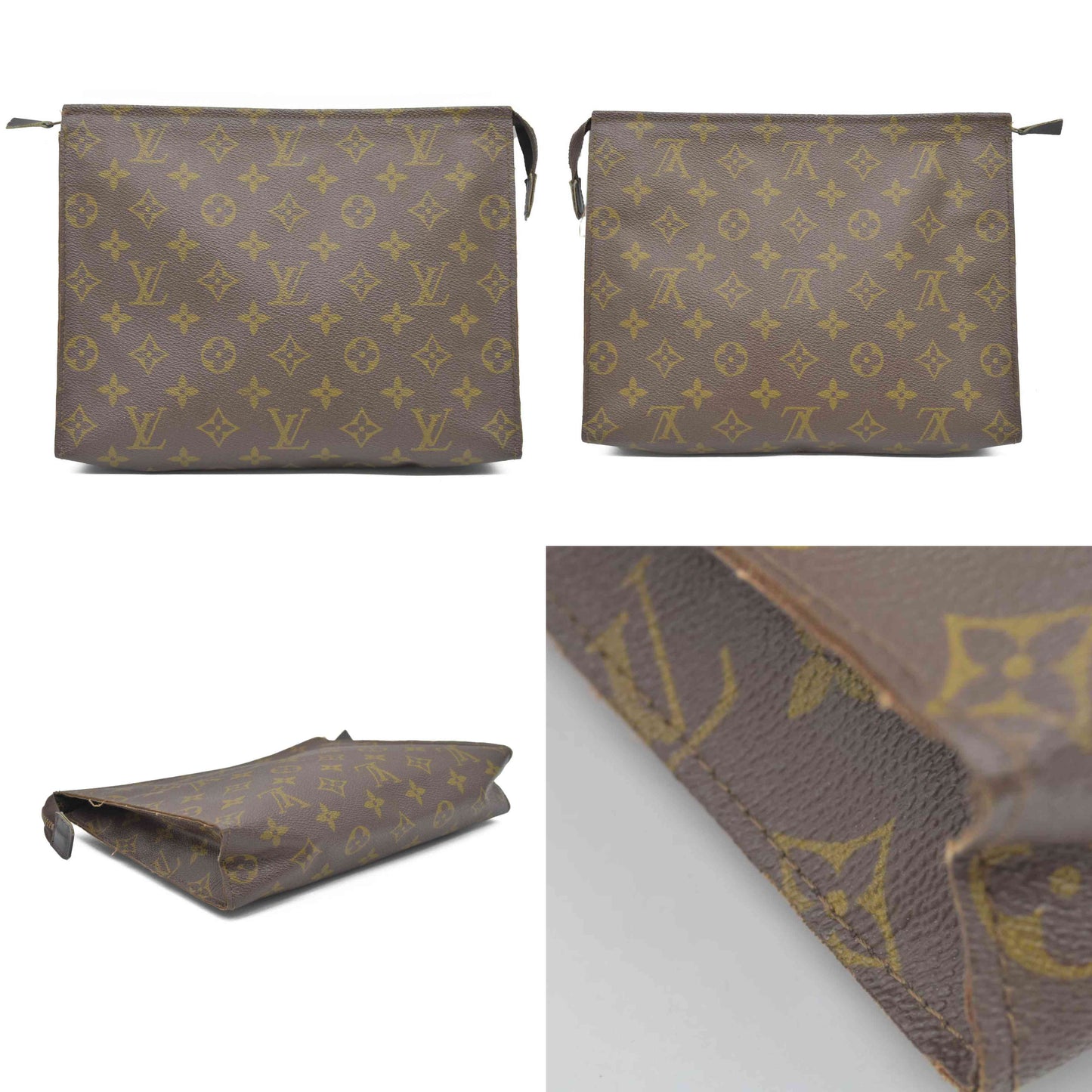 $1120 LOUIS VUITTON Monogram Toiletry 26