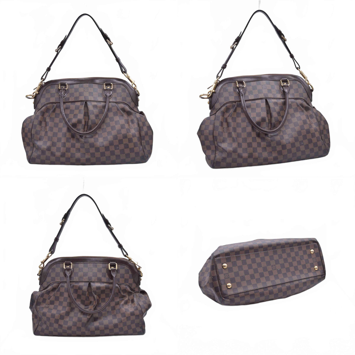 $2510 Louis Vuitton Damier Ebene Trevi GM 10020868
