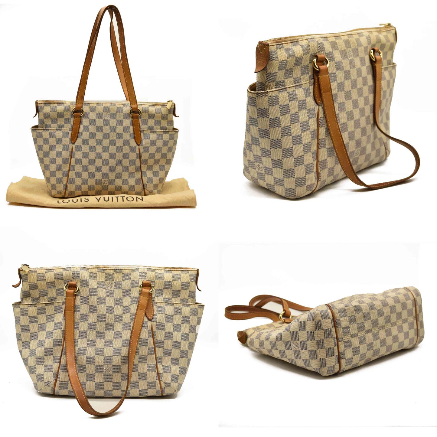 LOUIS VUITTON  Damier Azur Totally PM  DU4101