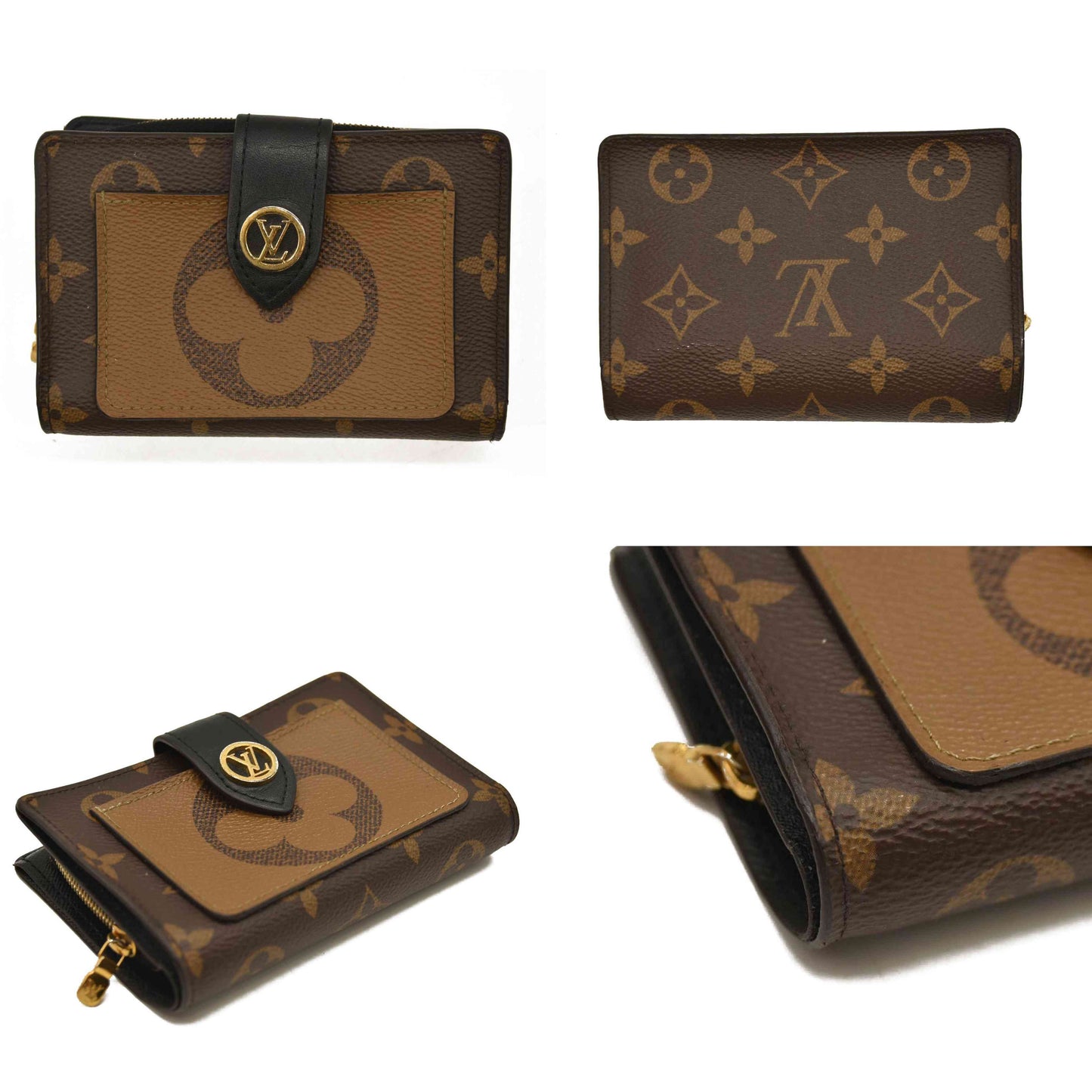 LOUIS VUITTON  Reverse Monogram Juliette Wallet RFID