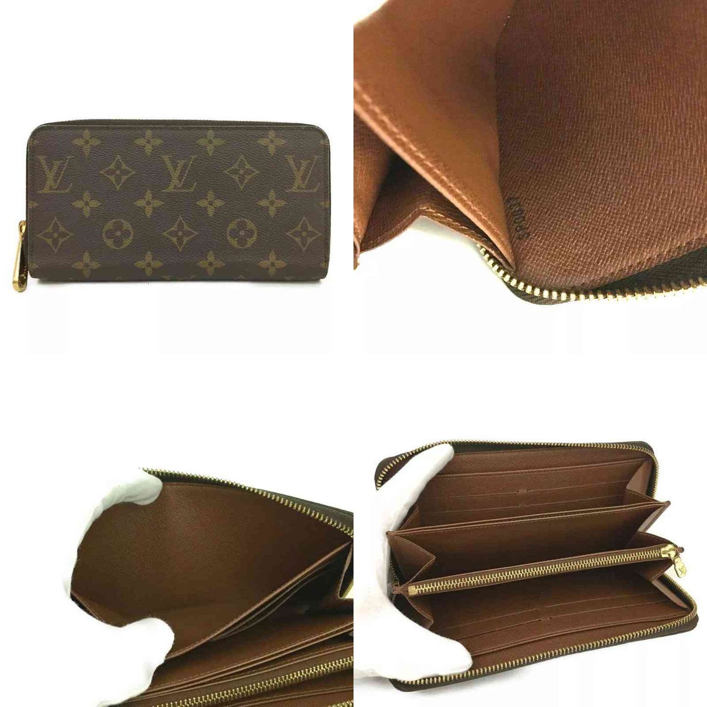 Louis Vuitton  Monogram Zippy Wallet SP0037
