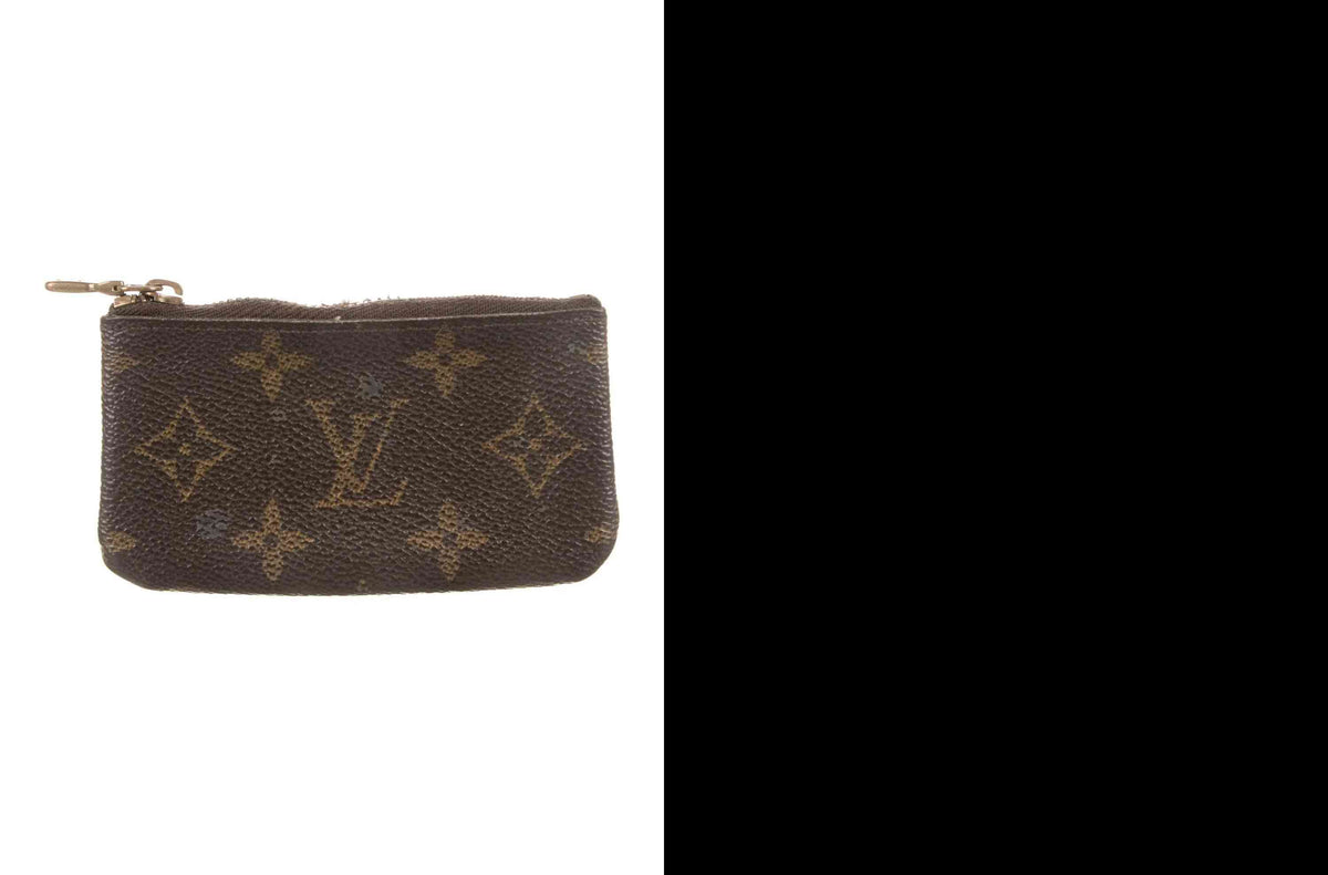 $355 Louis Vuitton Monogram Key Holder Pochette Cles 10021055