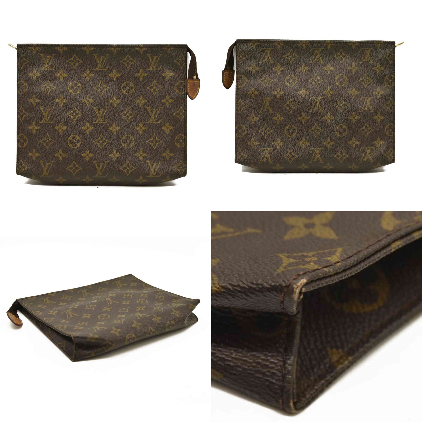 Louis Vuitton  Monogram Toiletry Pouch 26 TH8909