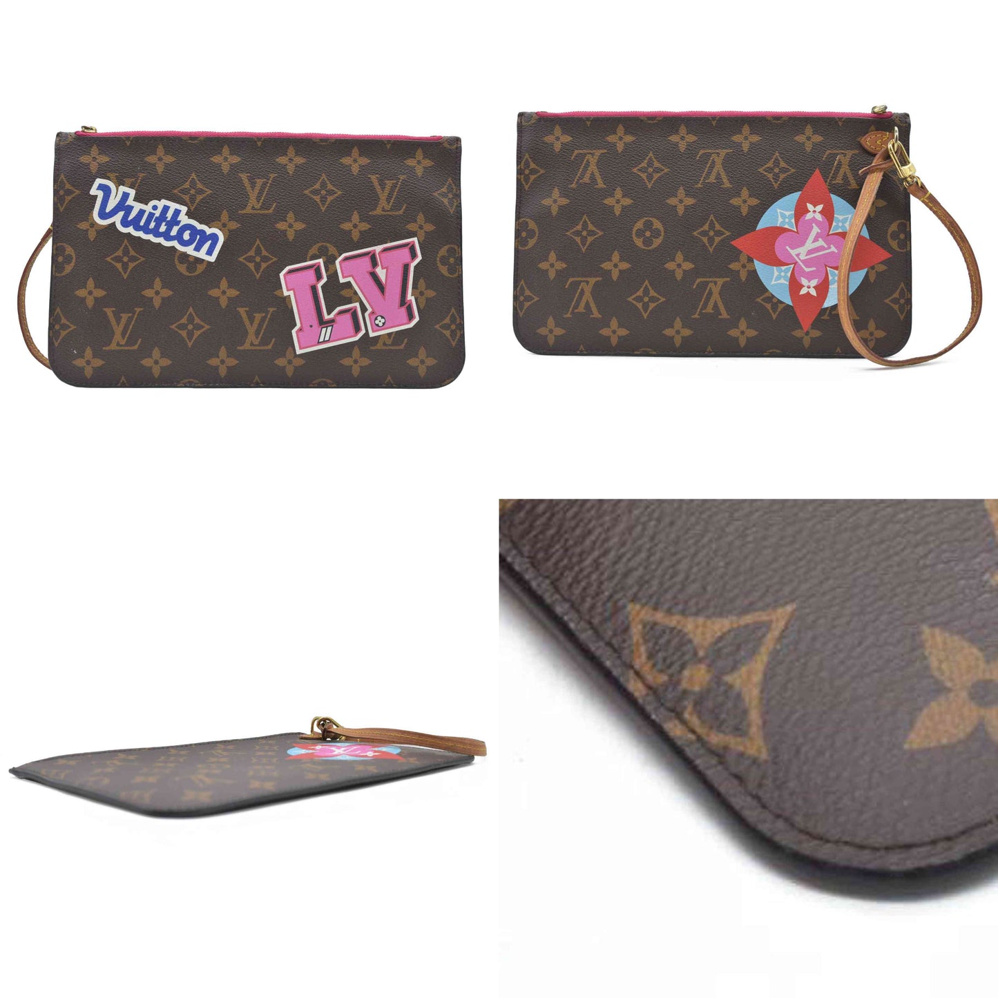 $600 Louis Vuitton Monogram Travel Stickers Neverfull MM GM Pochette MS3108