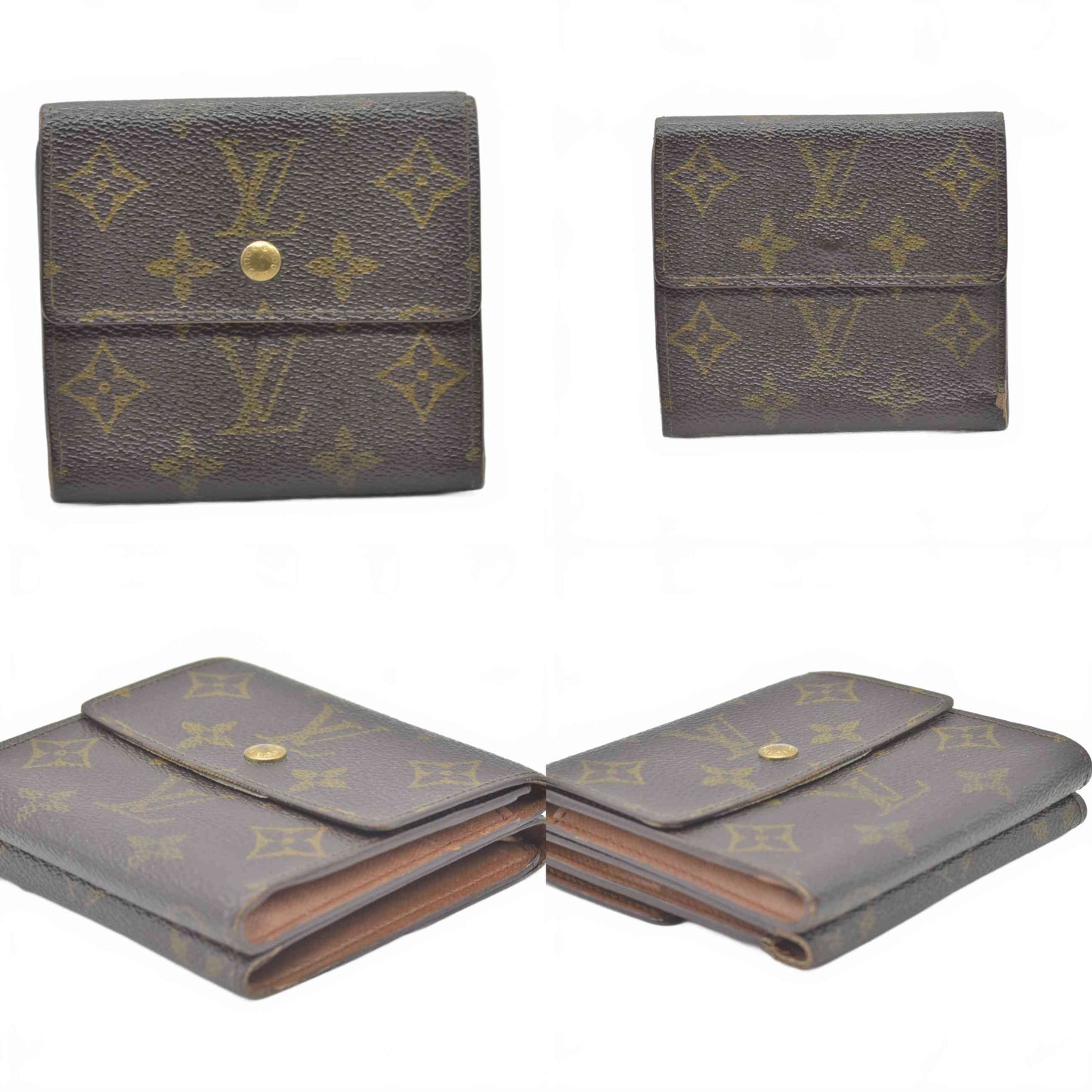 $630 1993 Louis Vuitton Monogram Elise Wallet SP0963
