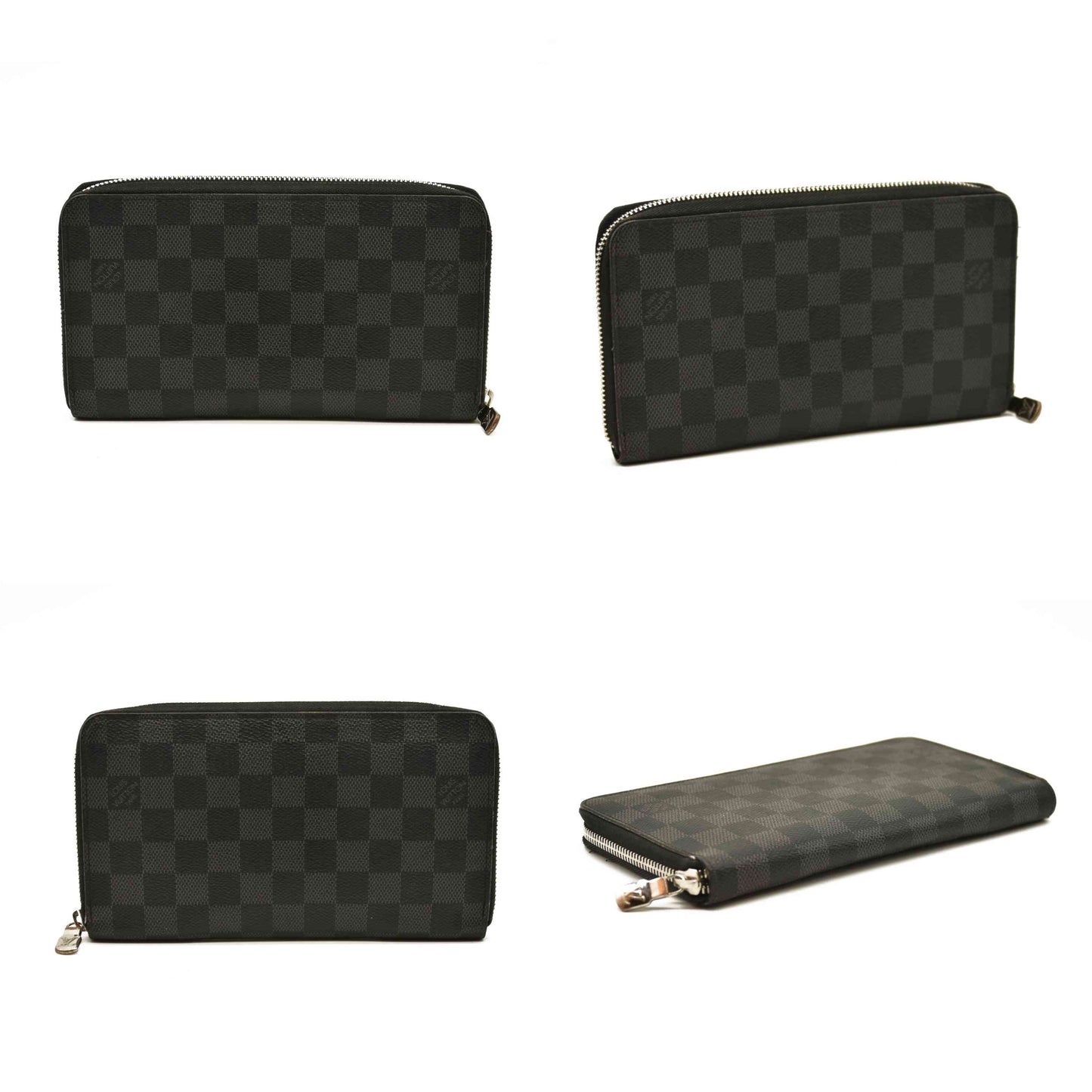 Louis Vuitton  Damier Graphite Zippy Organizer Wallet CA4118