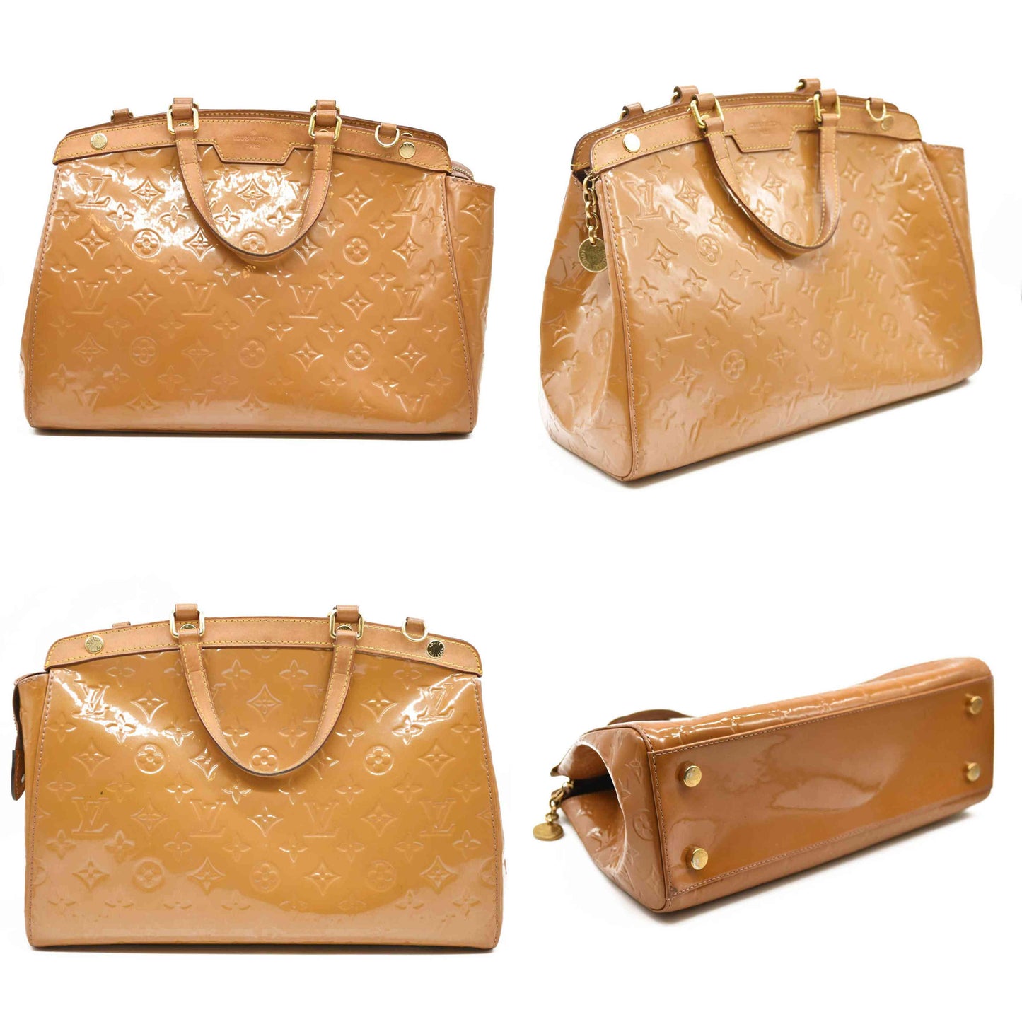 Louis Vuitton Vernis Brea GM Beige Poudre DR2169