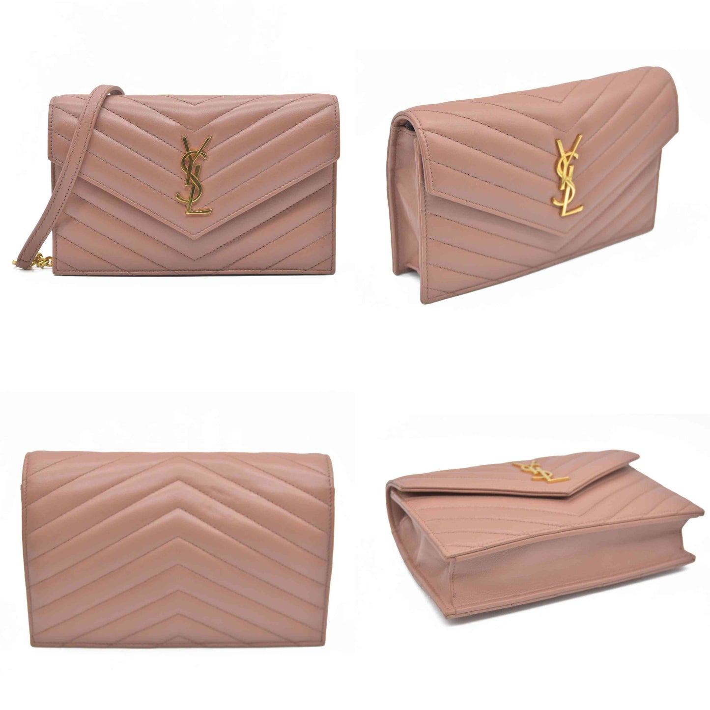Saint Laurent Chevron Envelope 2024