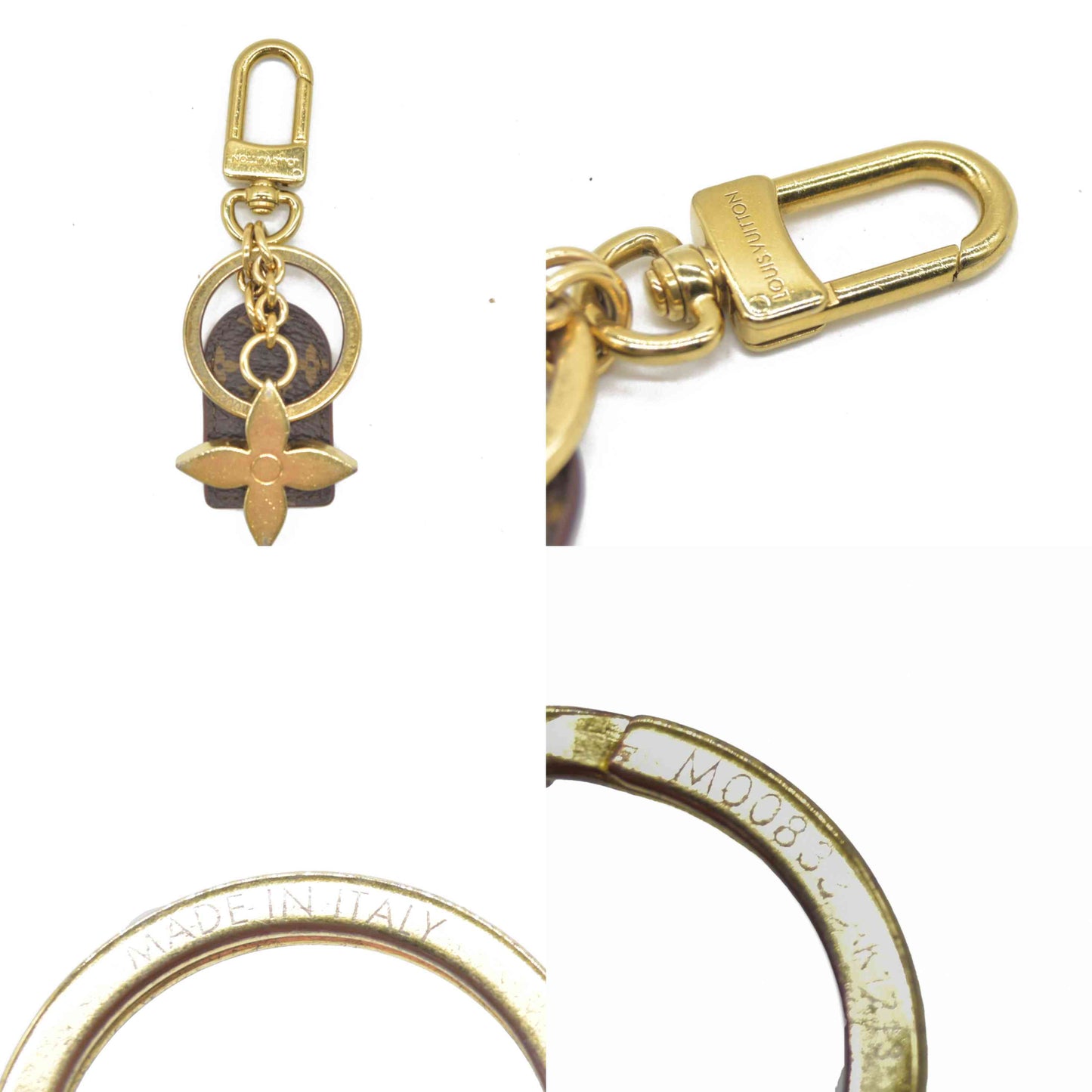 $510 Louis Vuitton Luggage Tag Monogram Key Chain AK1213 2023 CONSIGNMENT