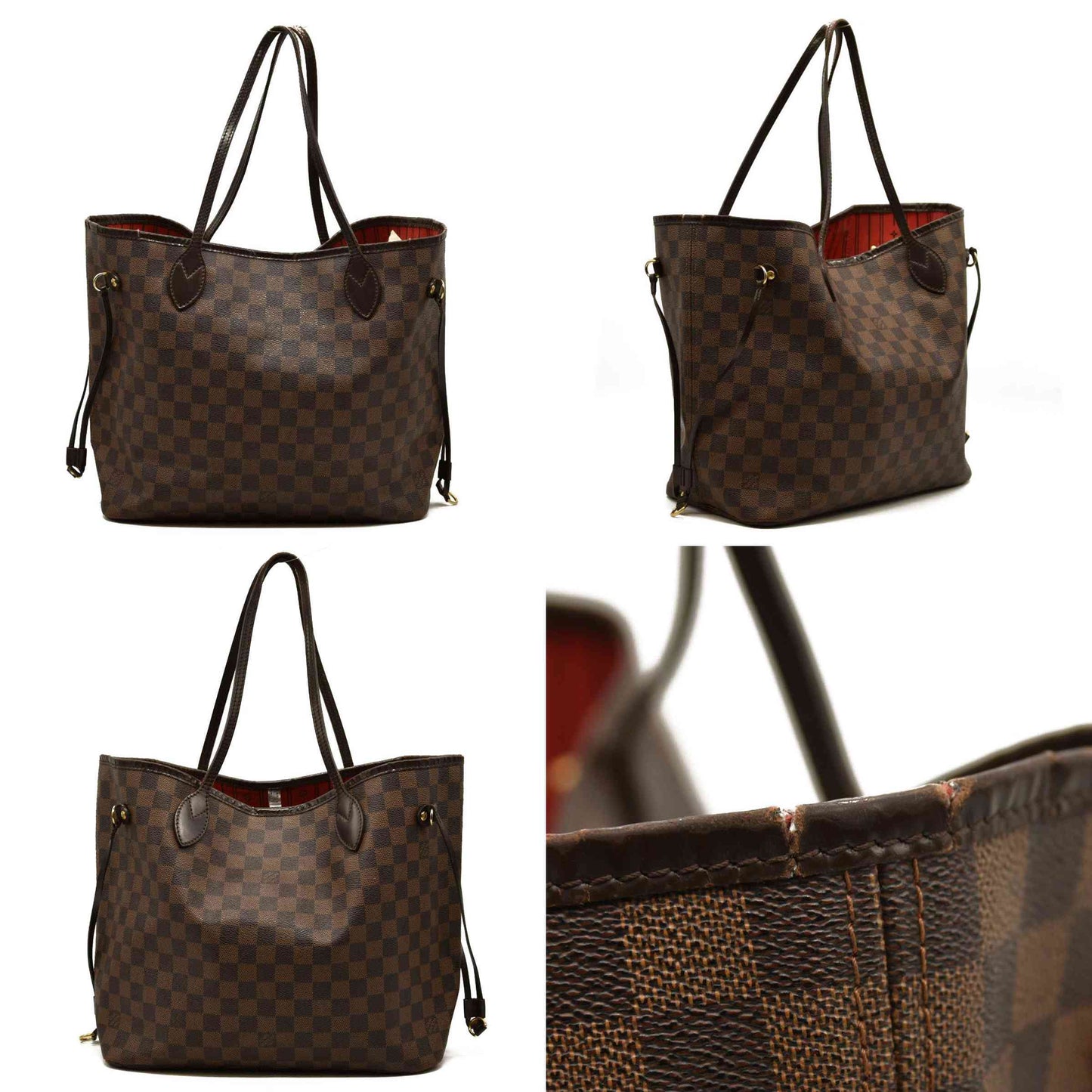 Louis Vuitton  Damier Ebene Neverfull MM