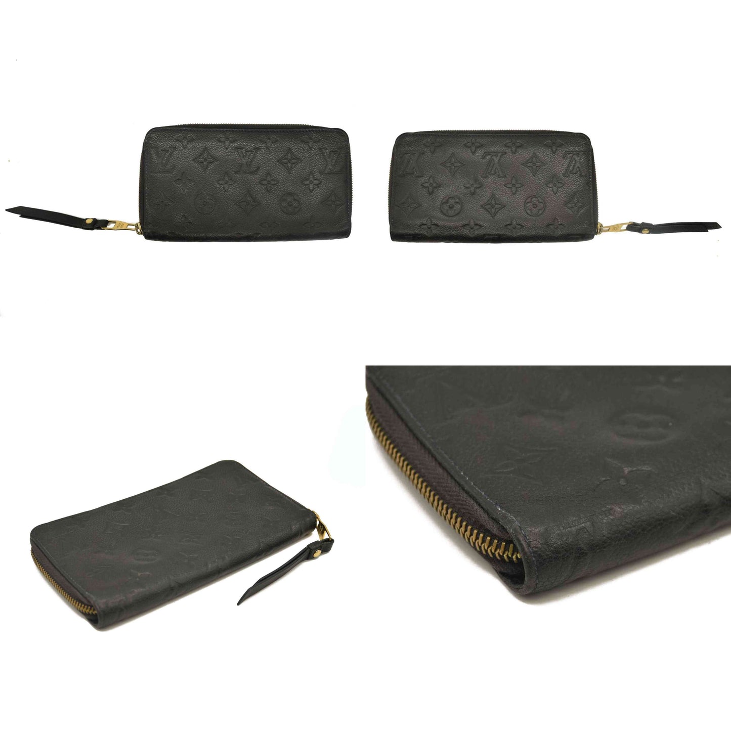 Louis Vuitton  Empreinte Zippy Wallet Black SP0151