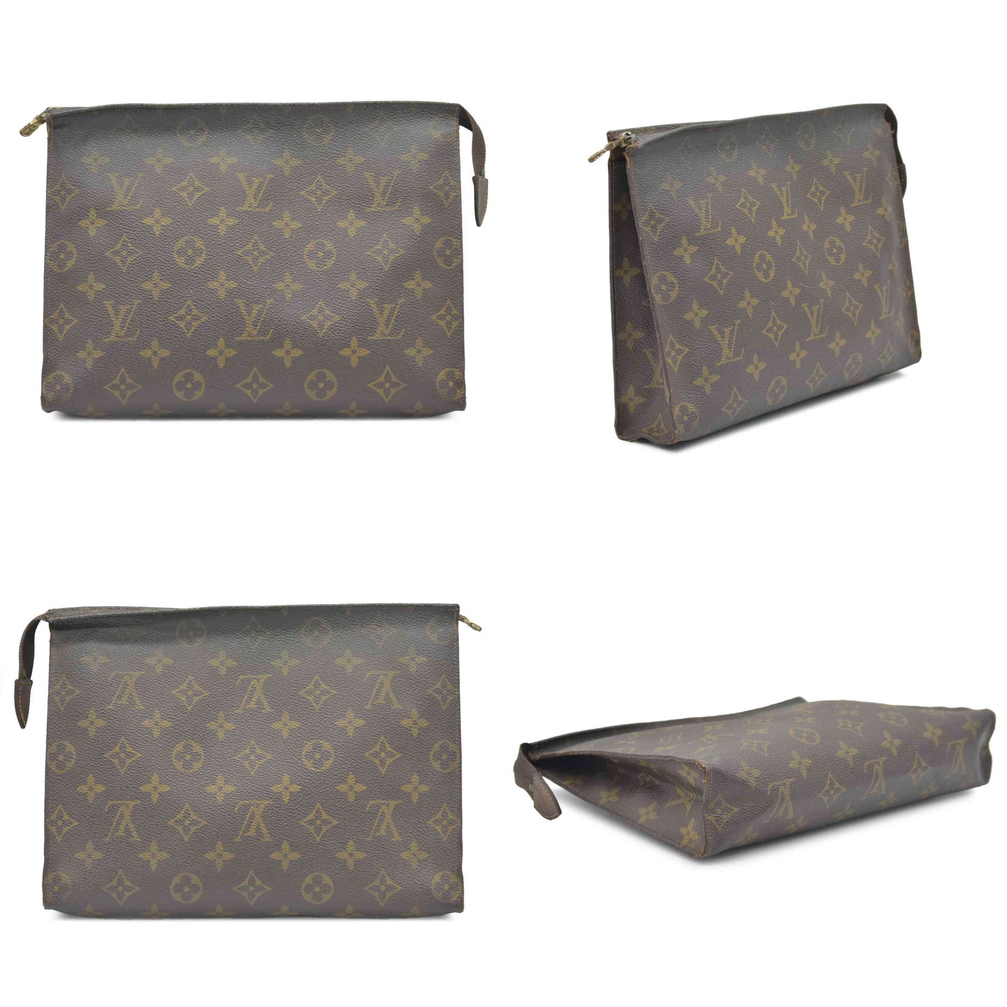 $1120 1987 LOUIS VUITTON Monogram Toiletry 26 871TH