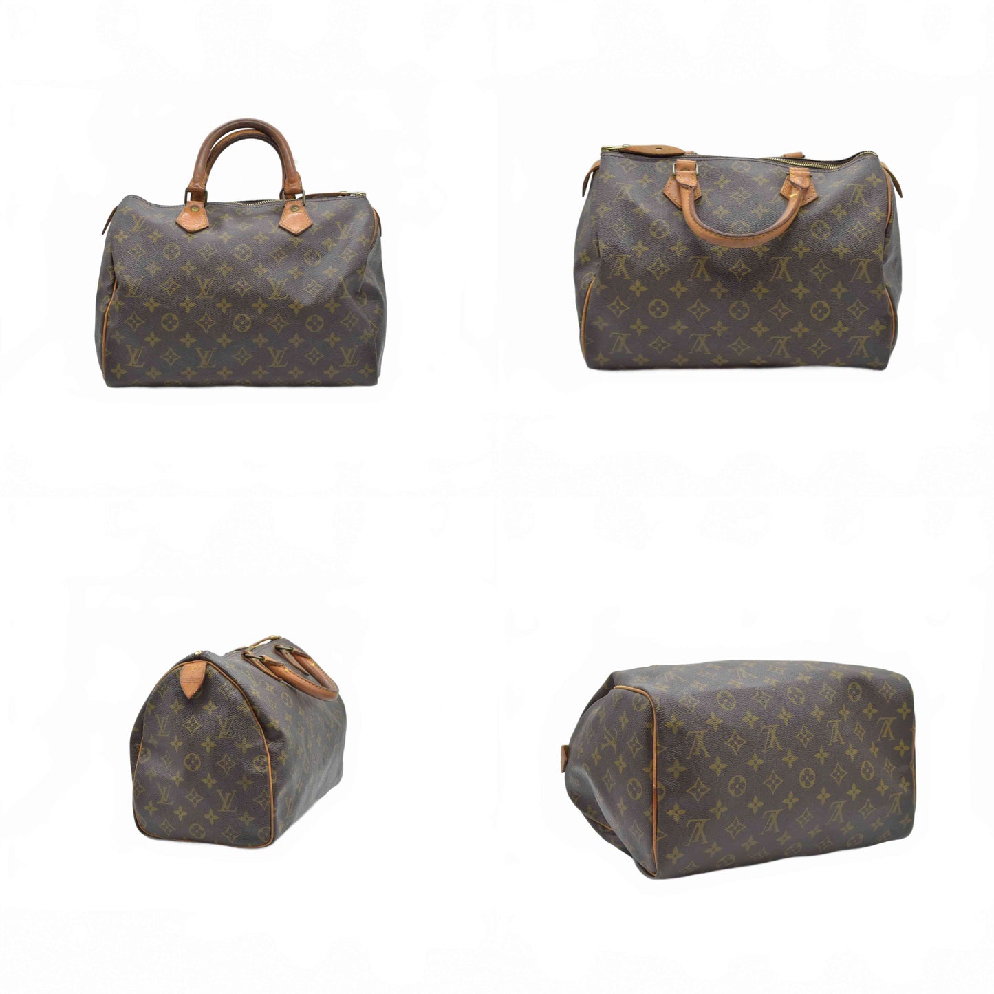 $1550 1984 Louis Vuitton Monogram Speedy 30 SA843