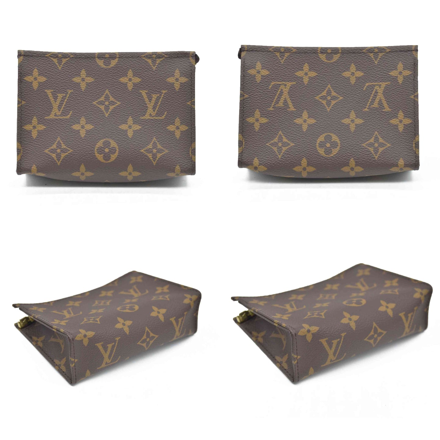 $1620 Louis Vuitton  Monogram Toiletry Pouch 15 Fuchsia