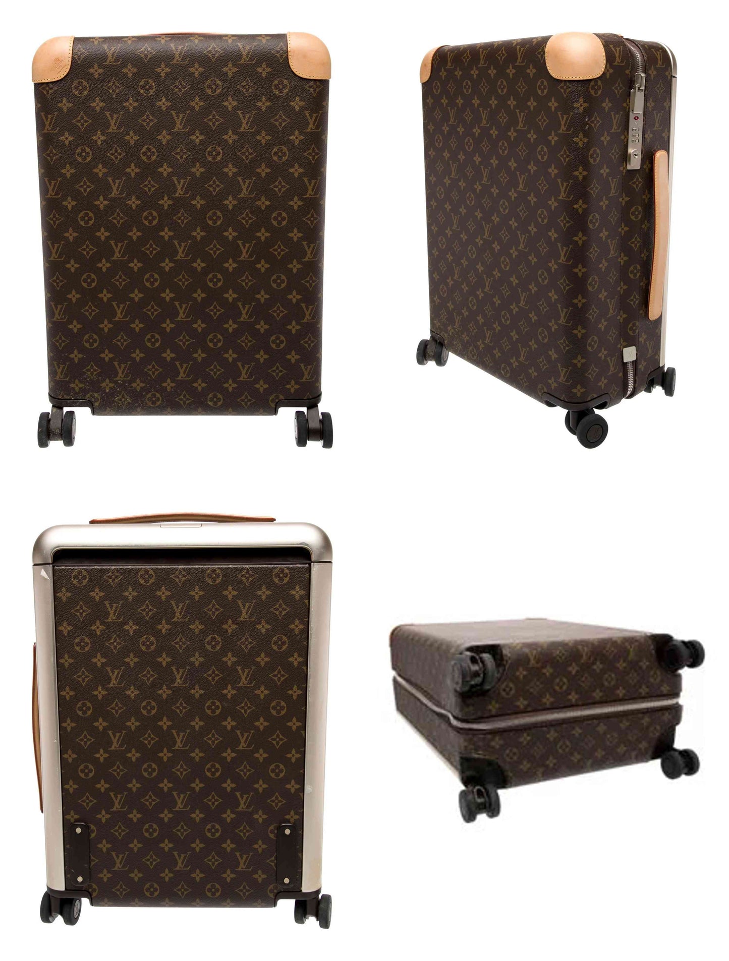 $3450 Louis Vuitton Monogram Horizon 50 Luggage