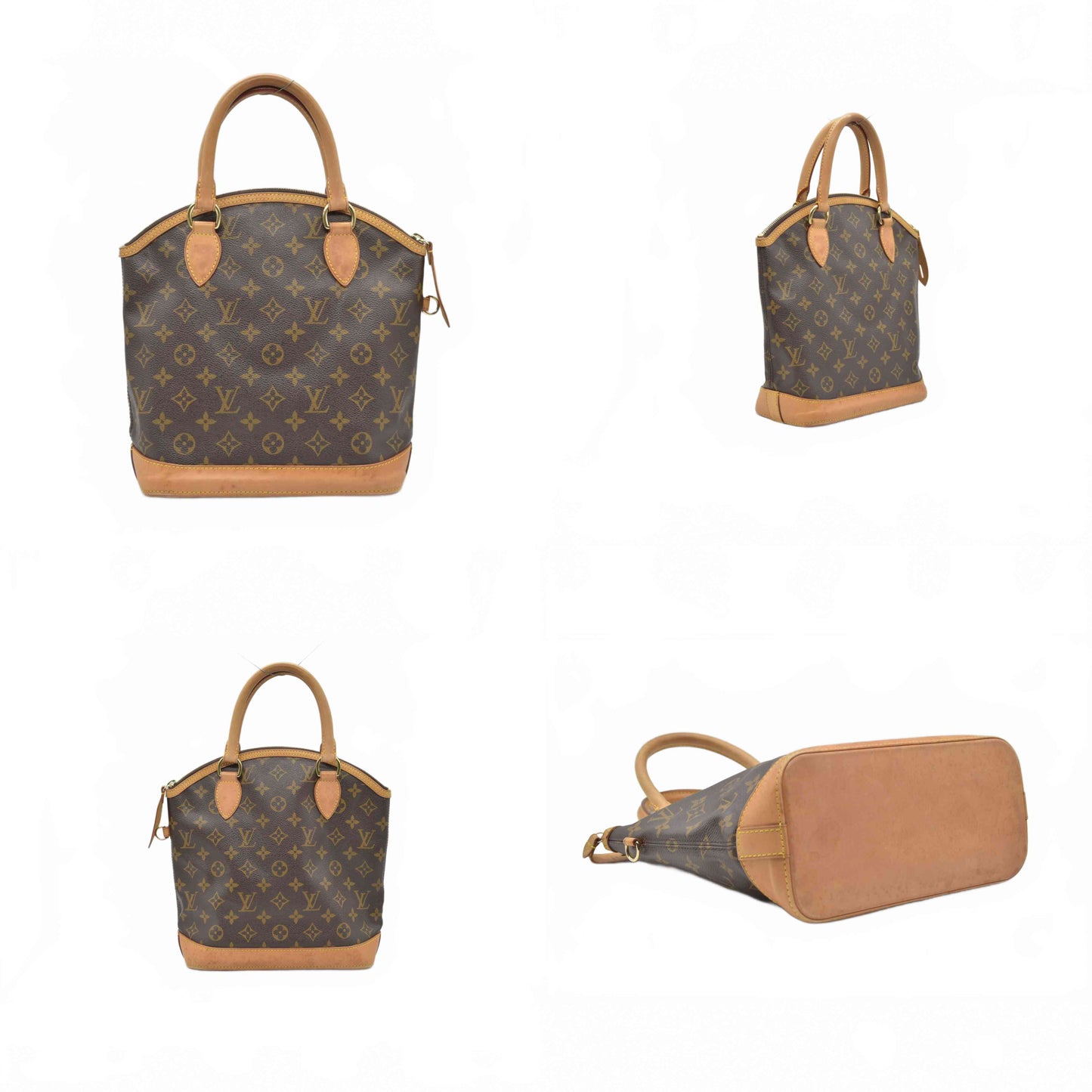 $1060 2006 Louis Vuitton Monogram Lockit PM FL0076