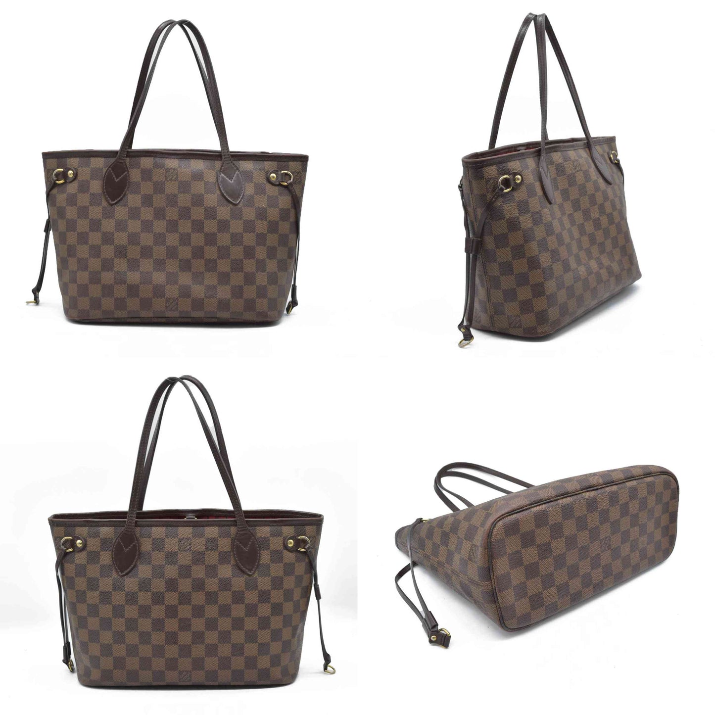 $2100 Louis Vuitton Damier Ebene Neverfull PM